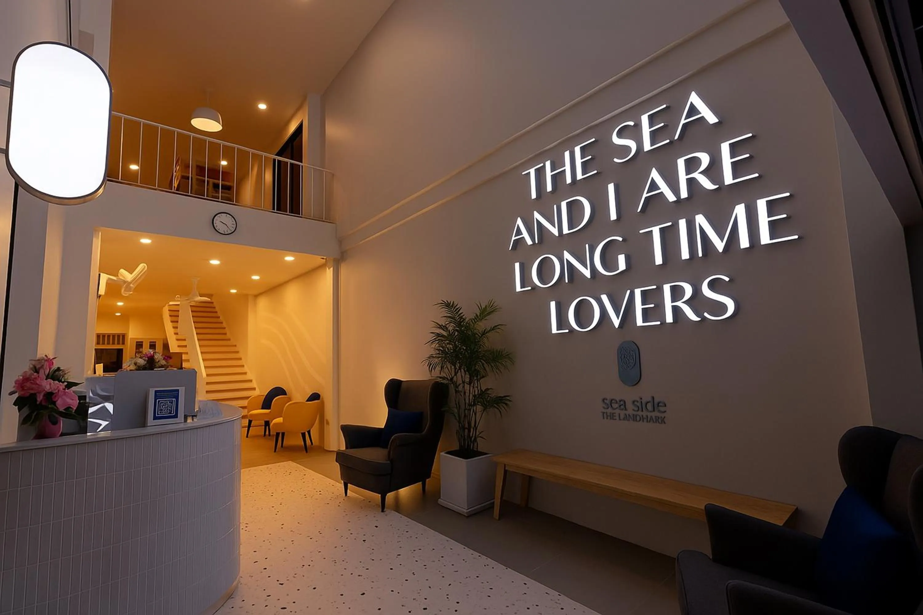 Lobby or reception in Sea Side at Ao Nang Landmark Night Market Krabi