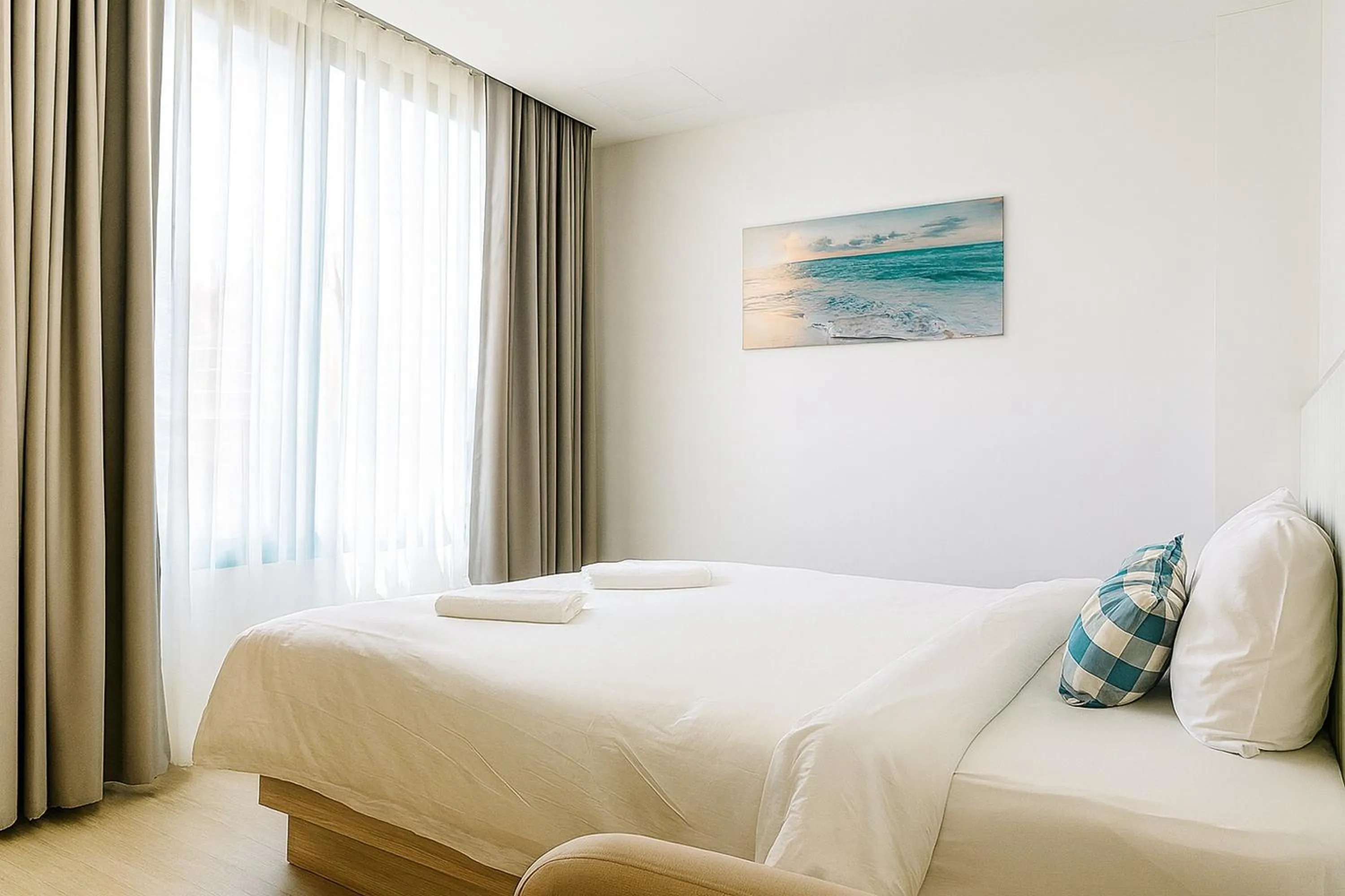 Bed in Sea Side at Ao Nang Landmark Night Market Krabi