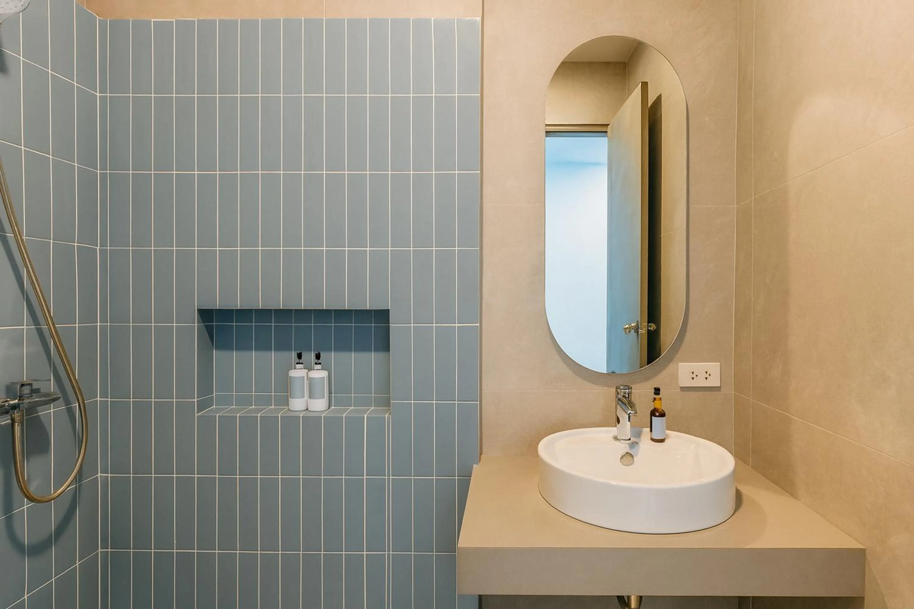 Shower in Sea Side at Ao Nang Landmark Night Market Krabi