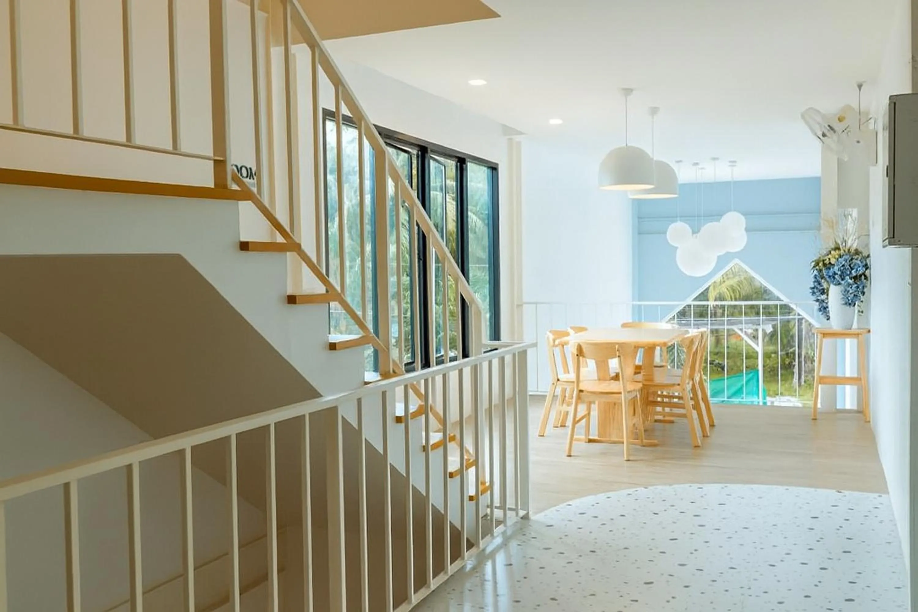 Seating area in Sea Side at Ao Nang Landmark Night Market Krabi