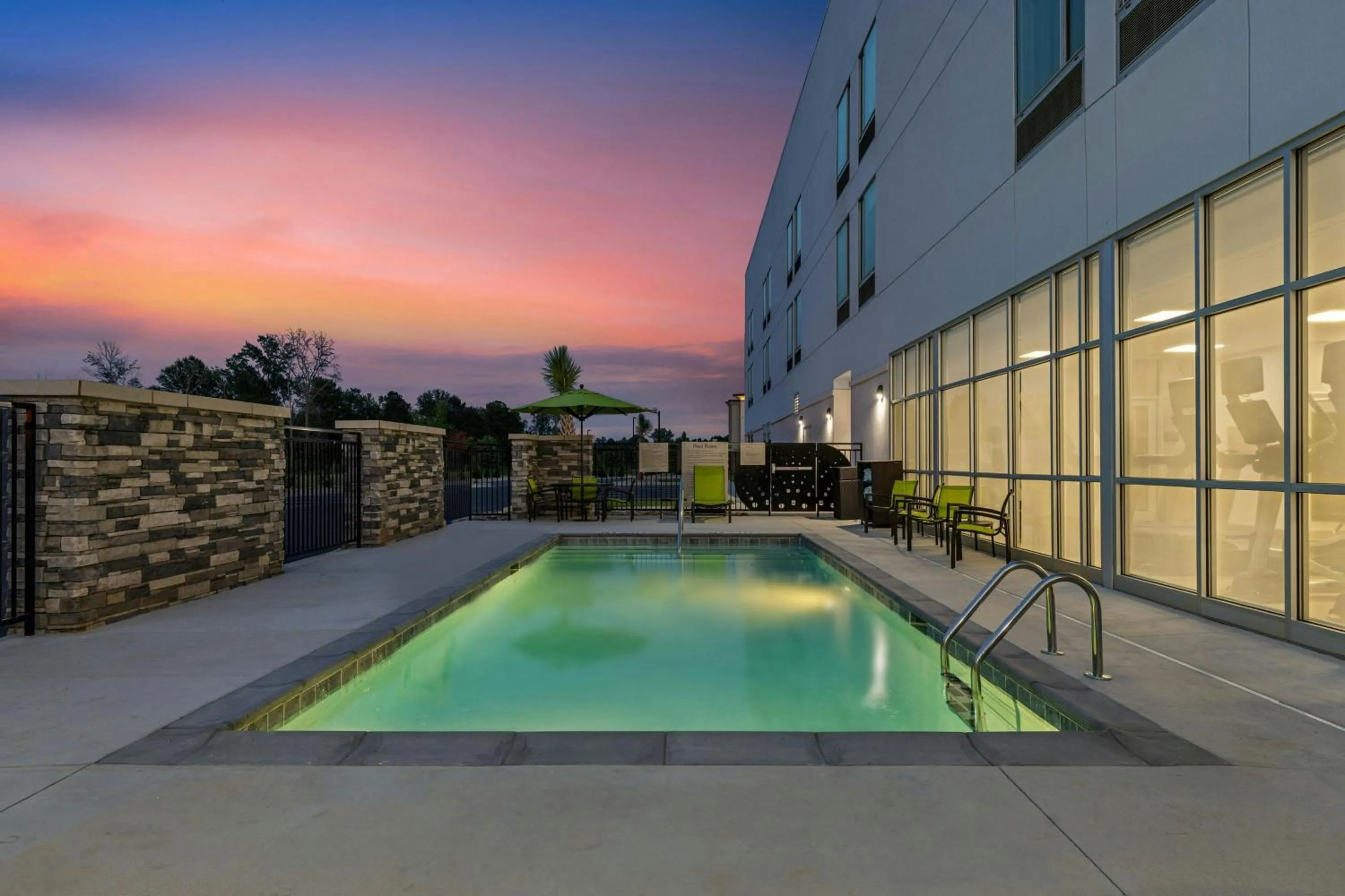 Swimming pool in SpringHill Suites by Marriott Camden
