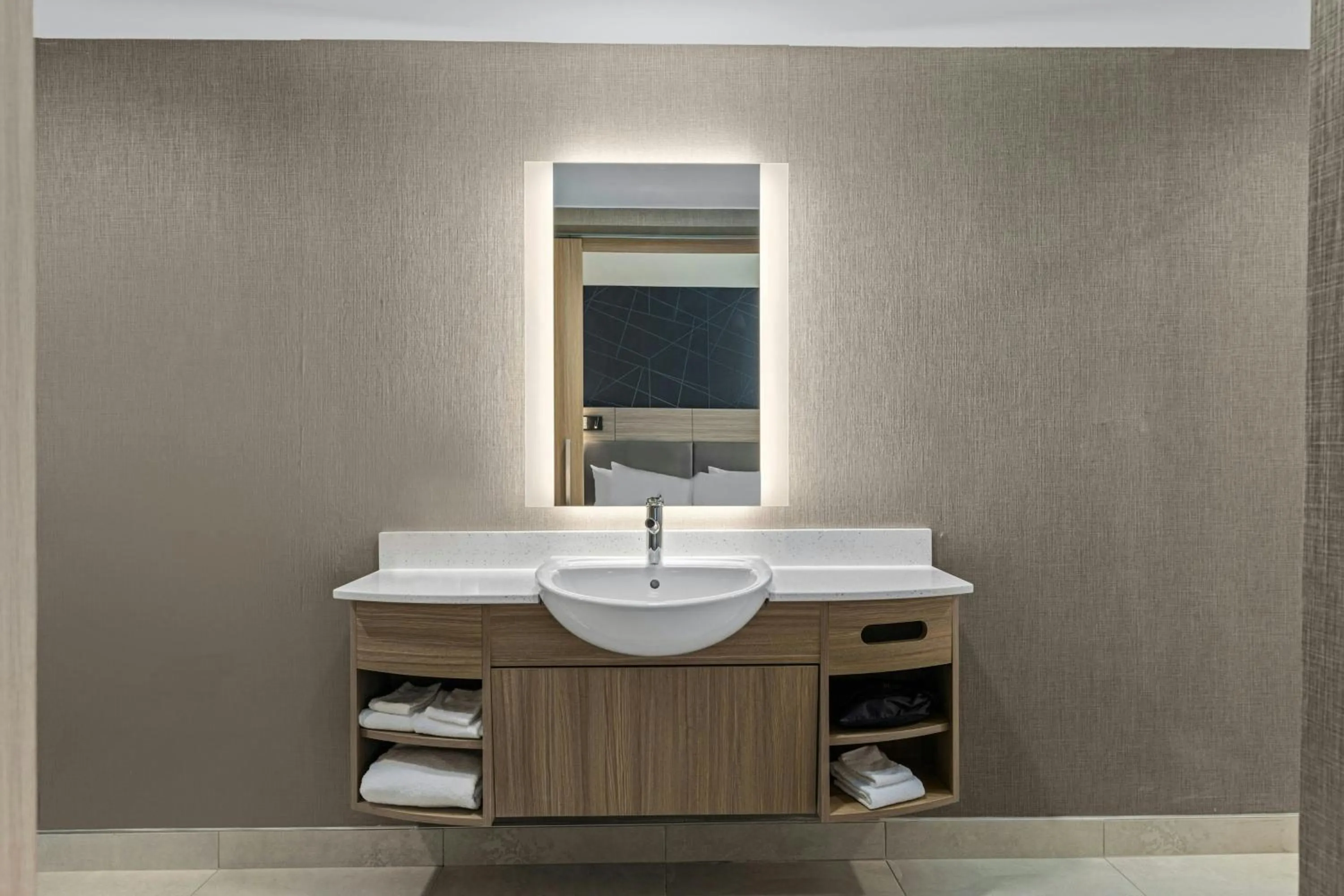 Bathroom in SpringHill Suites by Marriott Camden