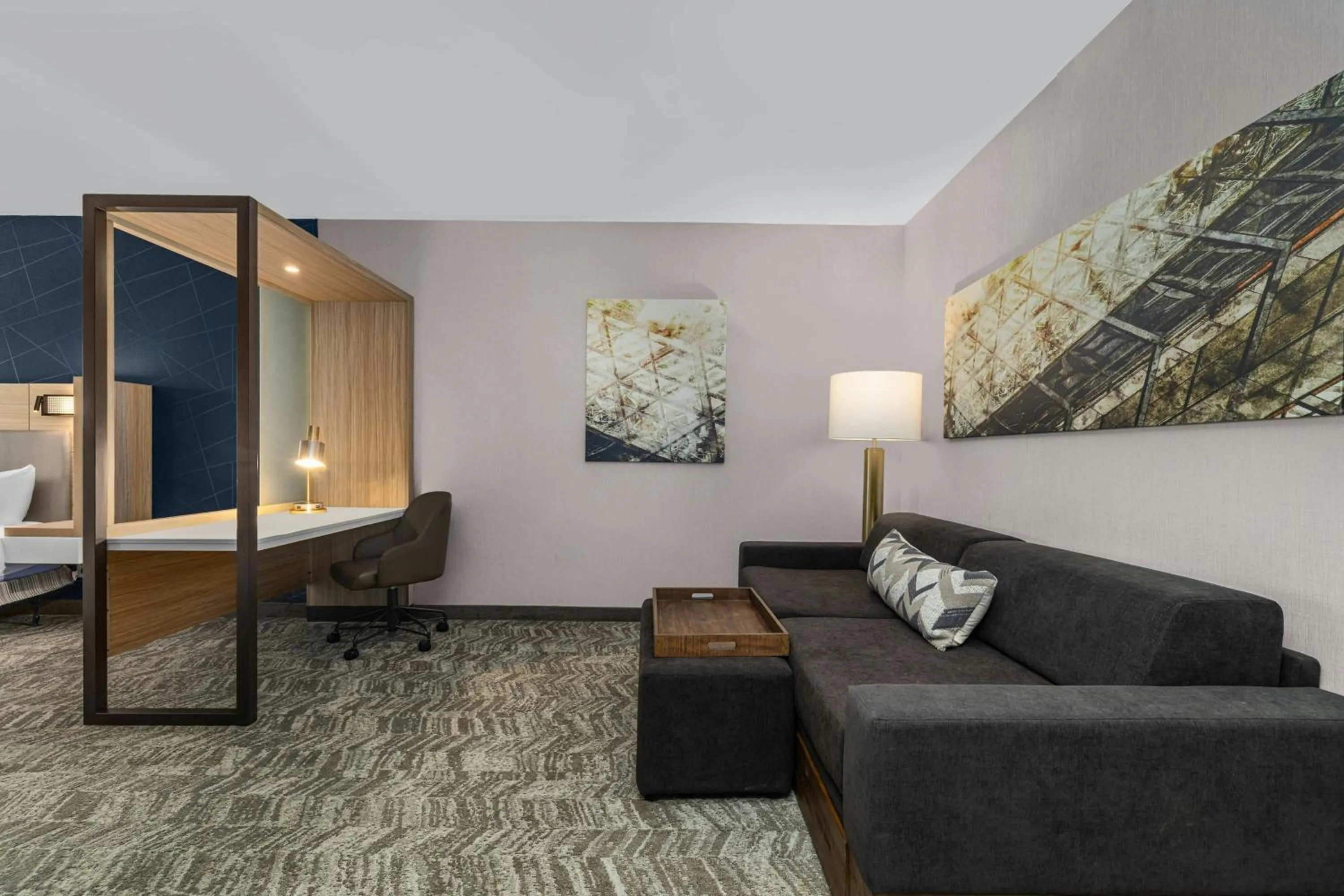 Bedroom, Bed in SpringHill Suites by Marriott Camden