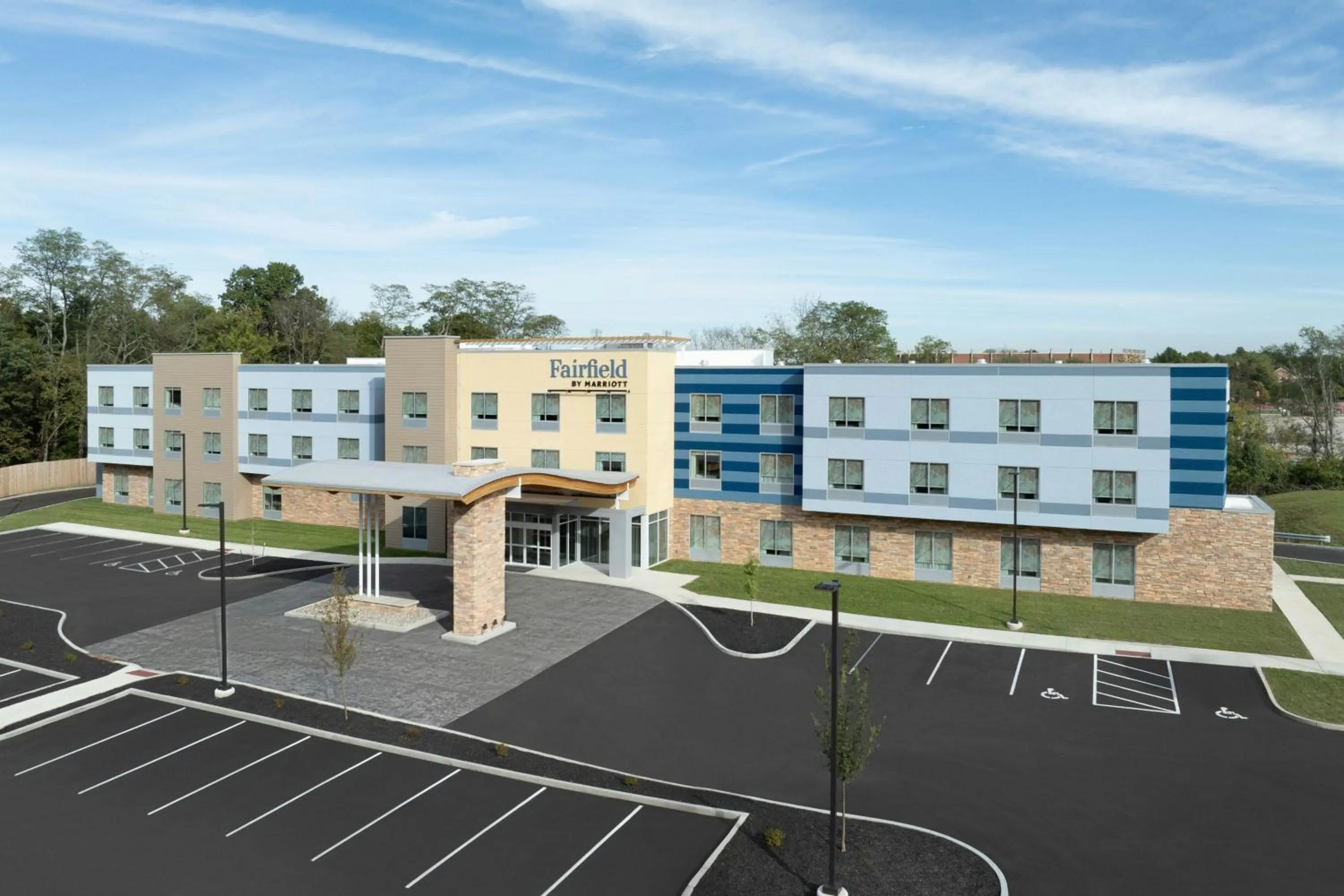 Property building in Fairfield by Marriott Inn & Suites Oxford
