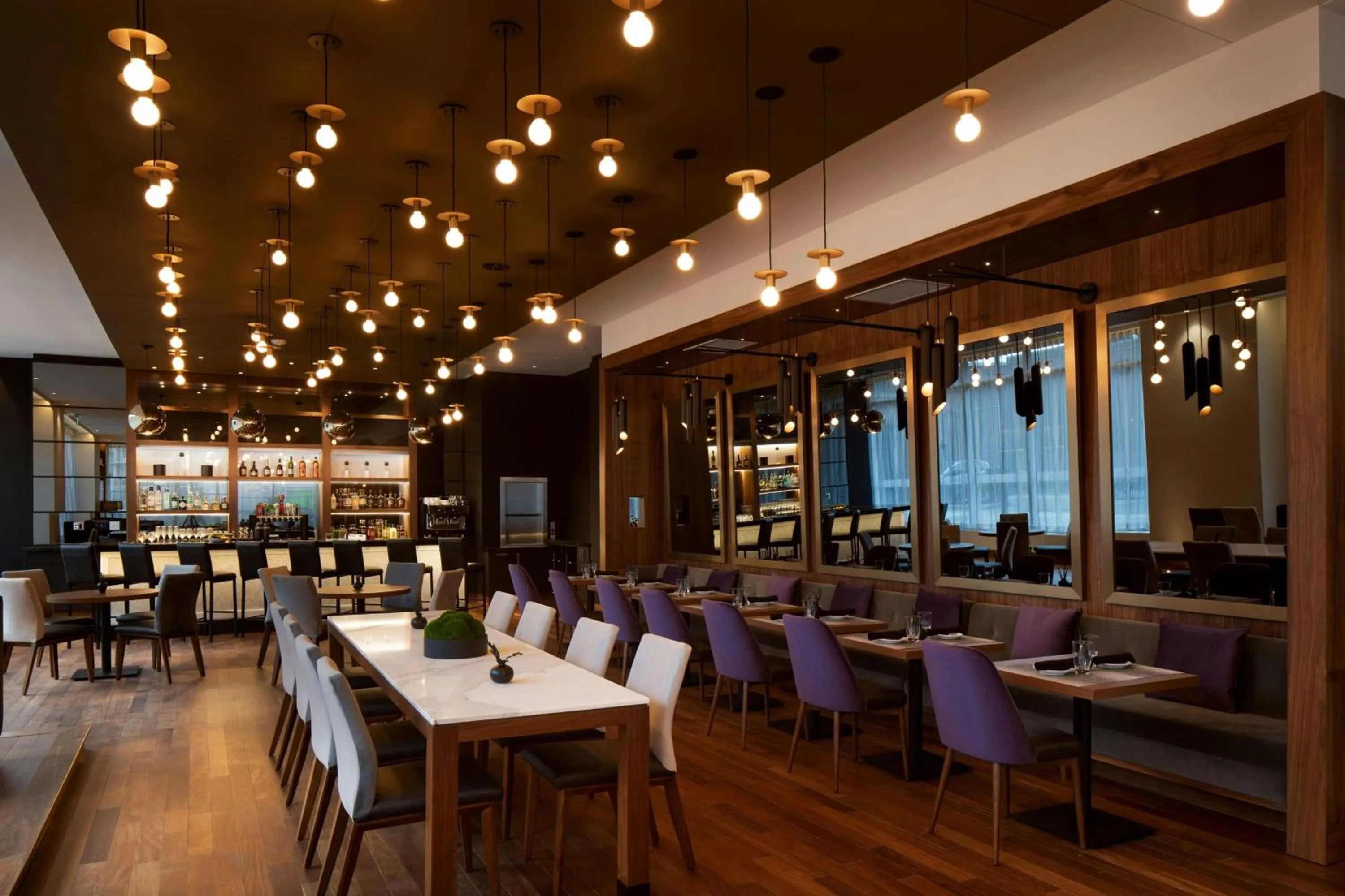 Lounge or bar in AC Hotel by Marriott Ottawa Downtown