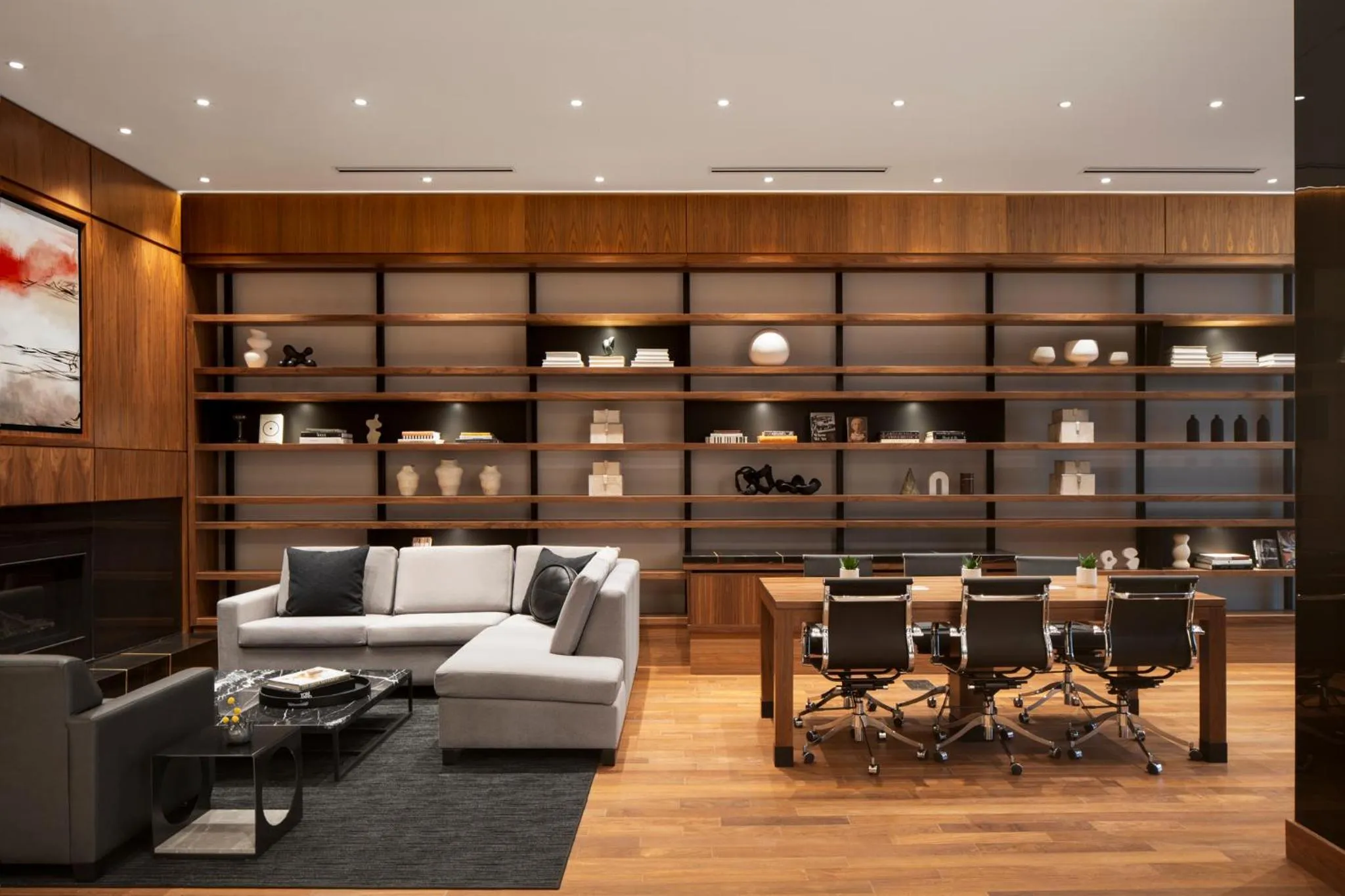 Library in AC Hotel by Marriott Ottawa Downtown