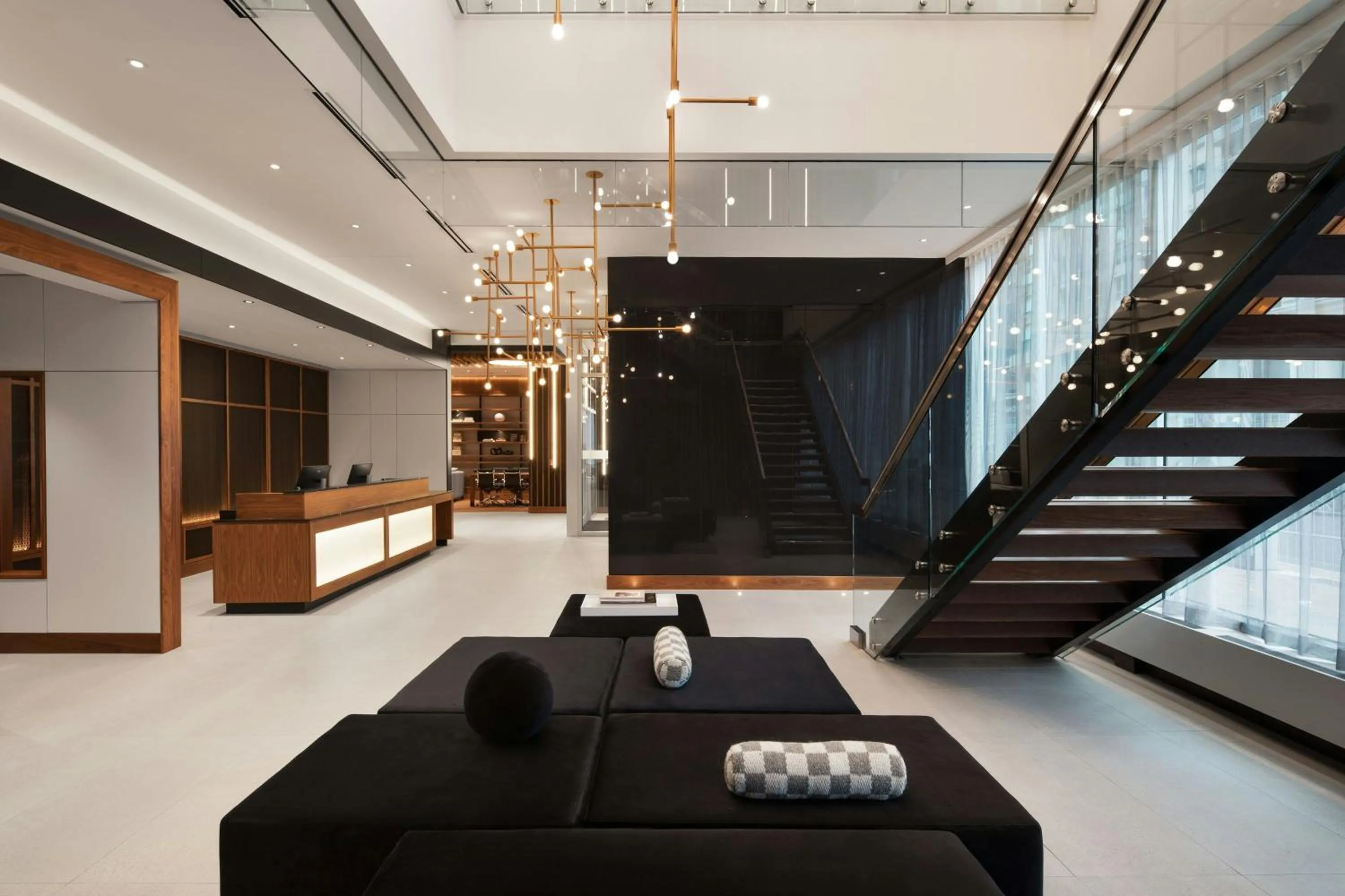 Lobby or reception in AC Hotel by Marriott Ottawa Downtown