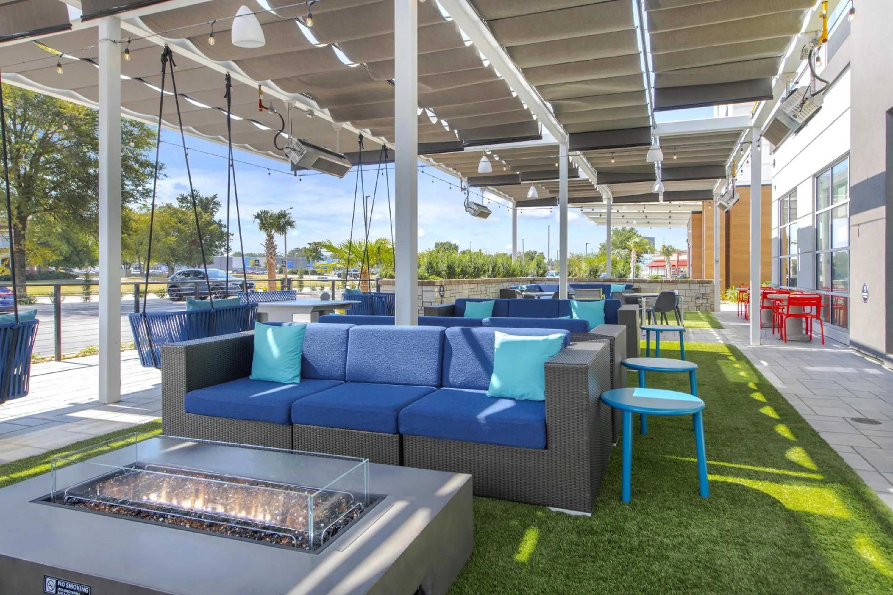 Patio in Home2 Suites By Hilton Lumberton