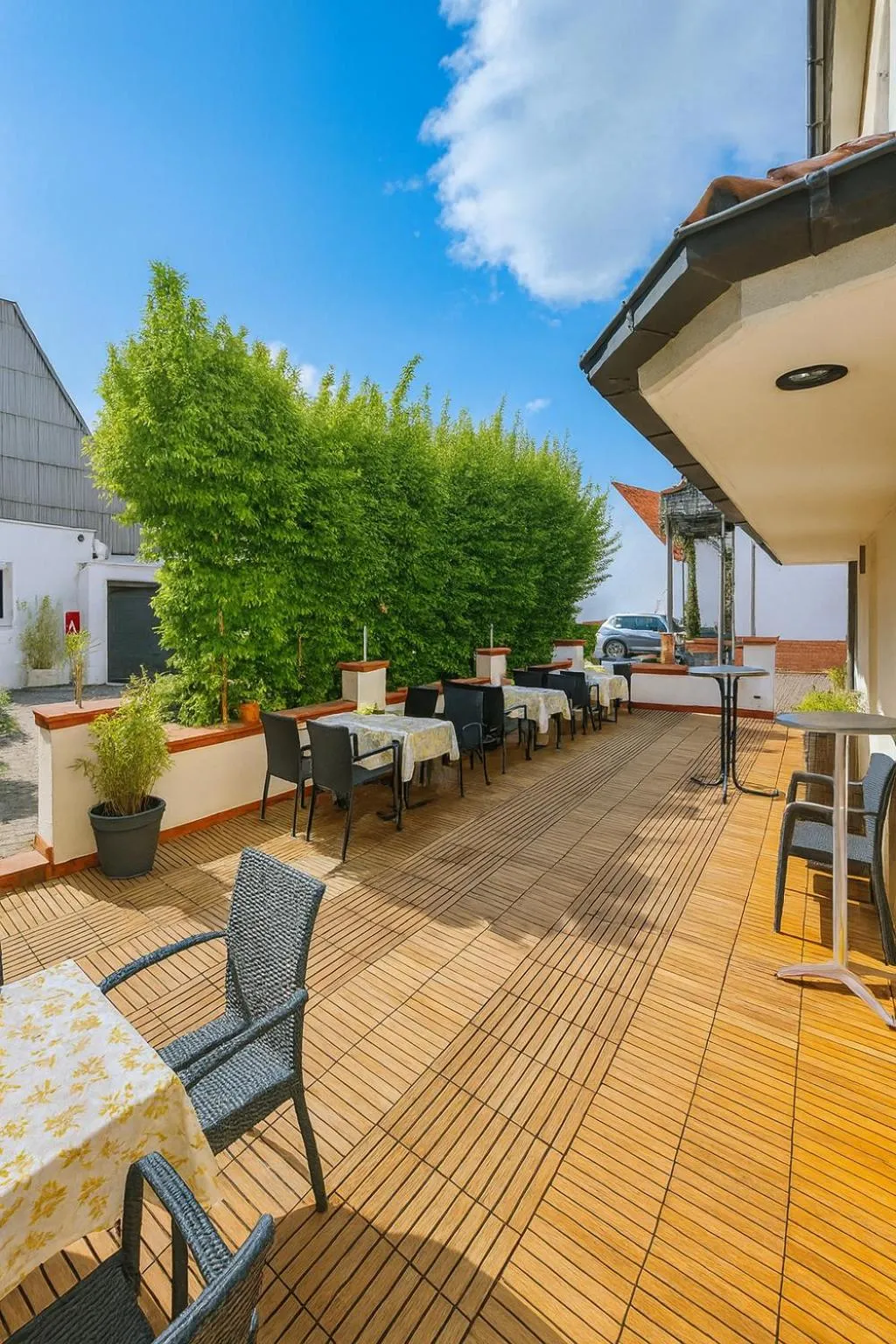 Balcony/Terrace in AR Boutique Hotel Mannheim