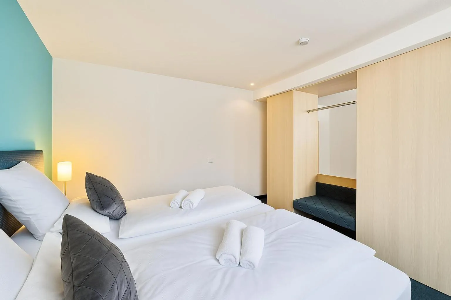Bed in AR Boutique Hotel Mannheim