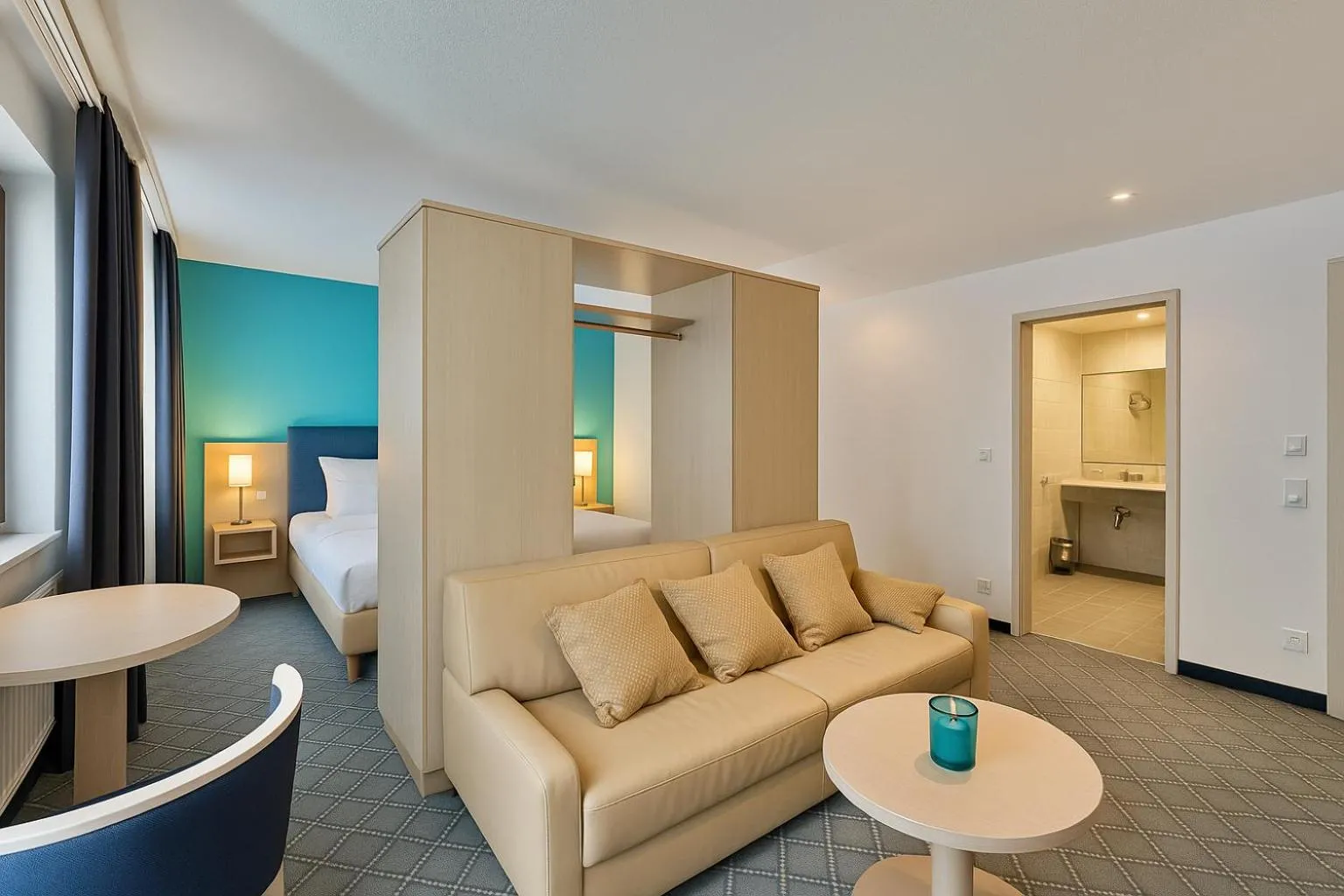 Seating area in AR Boutique Hotel Mannheim