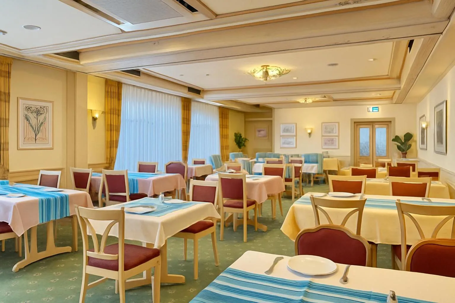Restaurant/places to eat in AR Boutique Hotel Mannheim