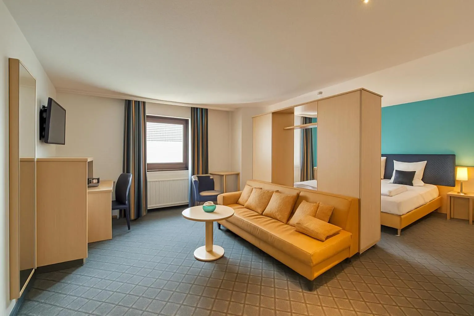 Living room, Bed in AR Boutique Hotel Mannheim