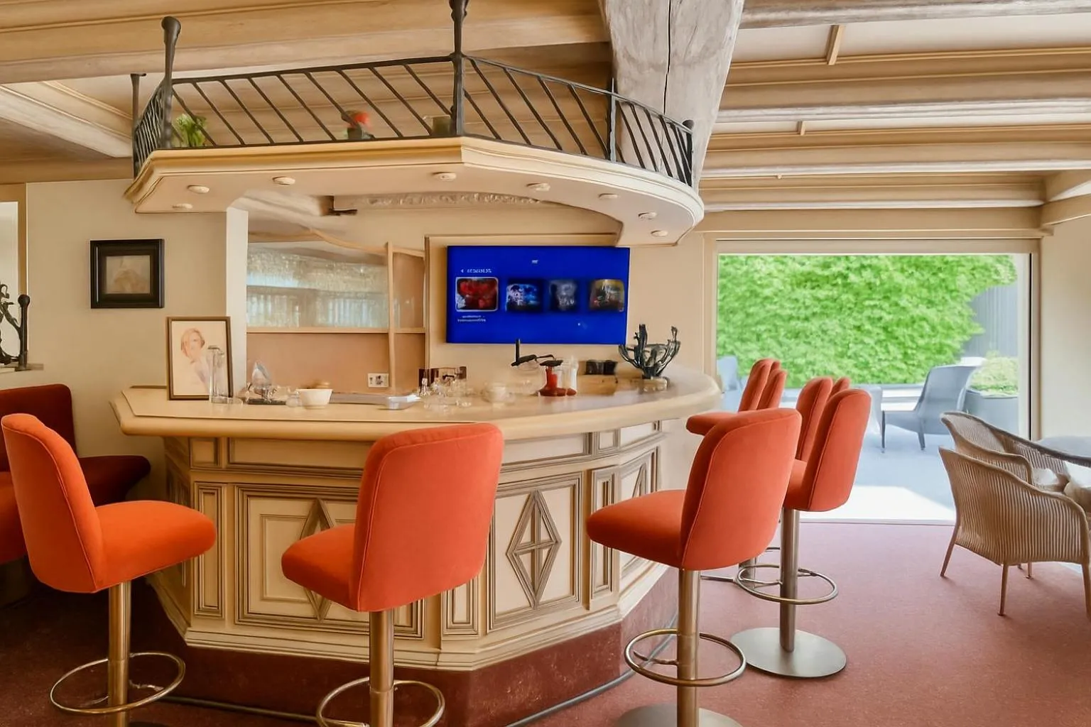 Lounge or bar in AR Boutique Hotel Mannheim