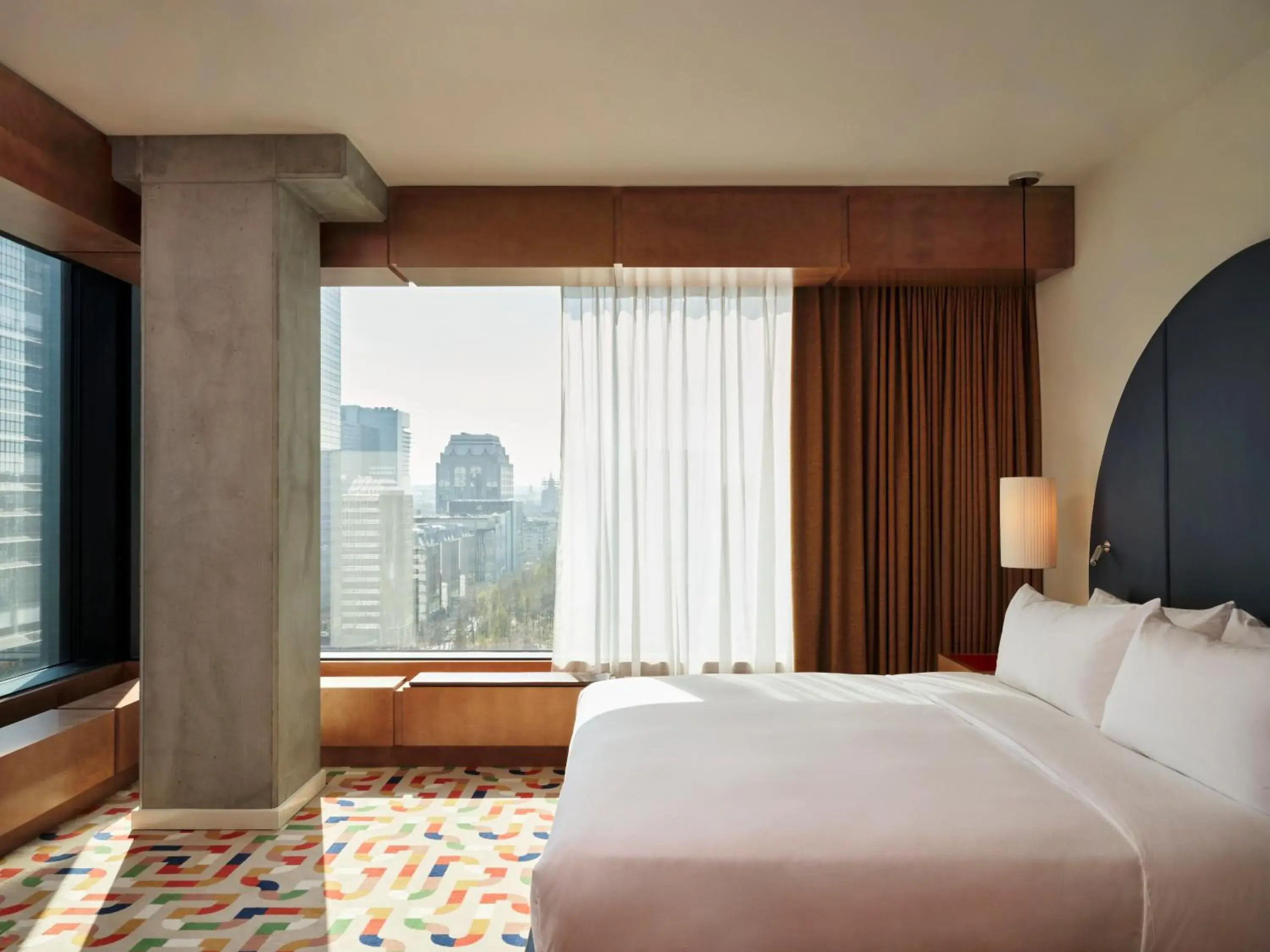 Bed in The Standard, Brussels Bed in The Standard, Brussels