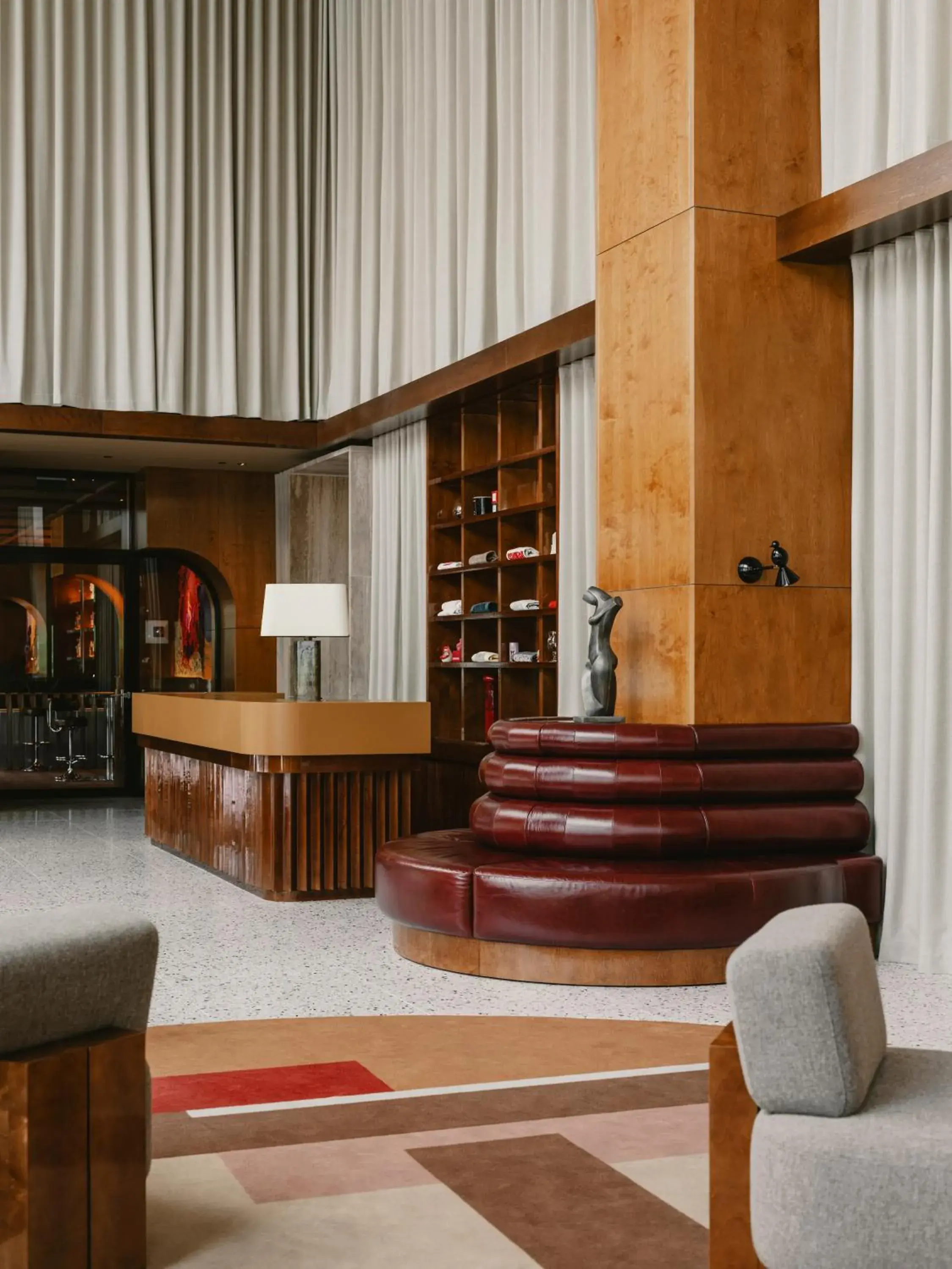 Lobby or reception in The Standard, Brussels Lobby or reception in The Standard, Brussels