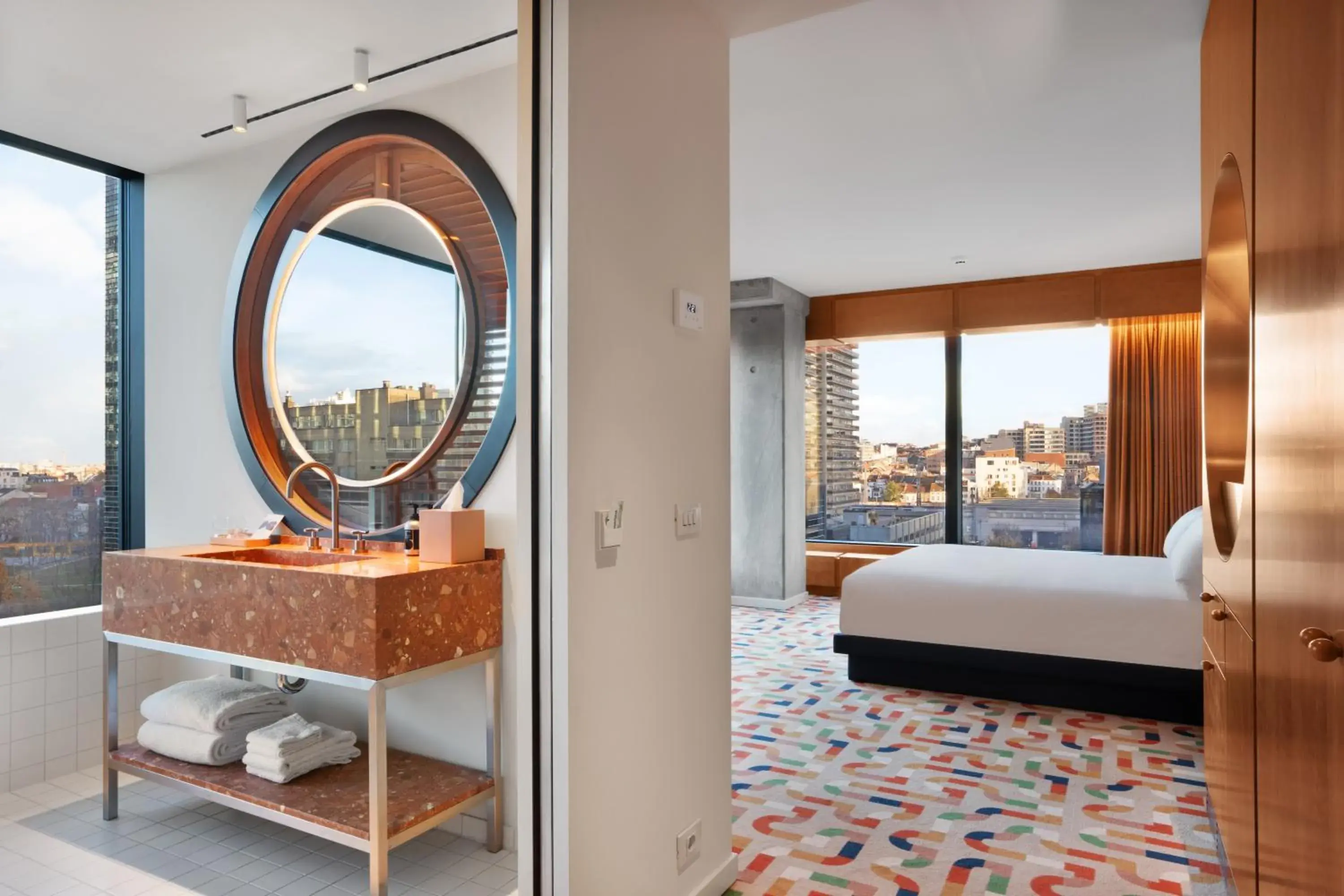 Photo of the whole room, Bed in The Standard, Brussels Photo of the whole room, Bed in The Standard, Brussels