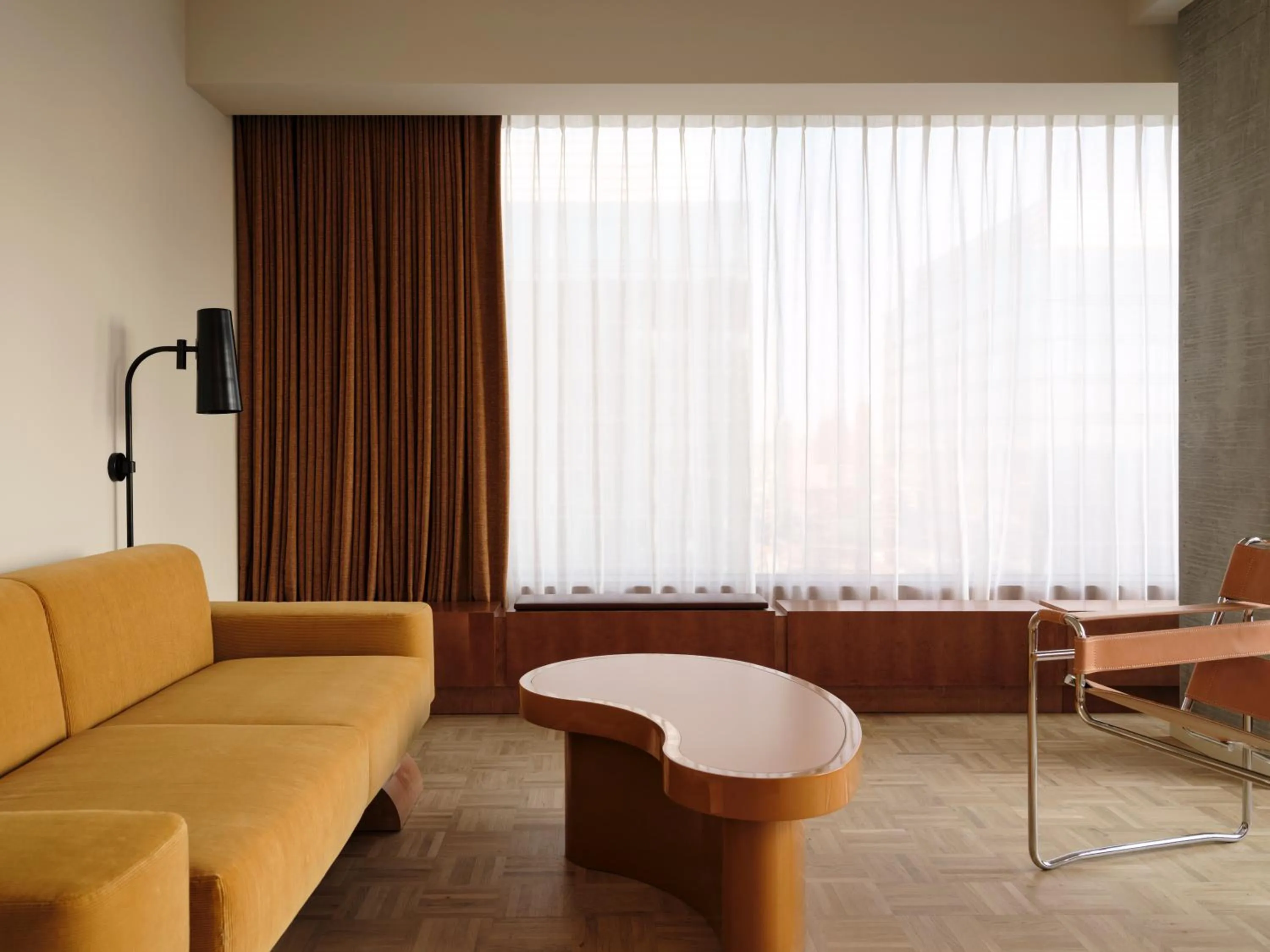 Living room in The Standard, Brussels