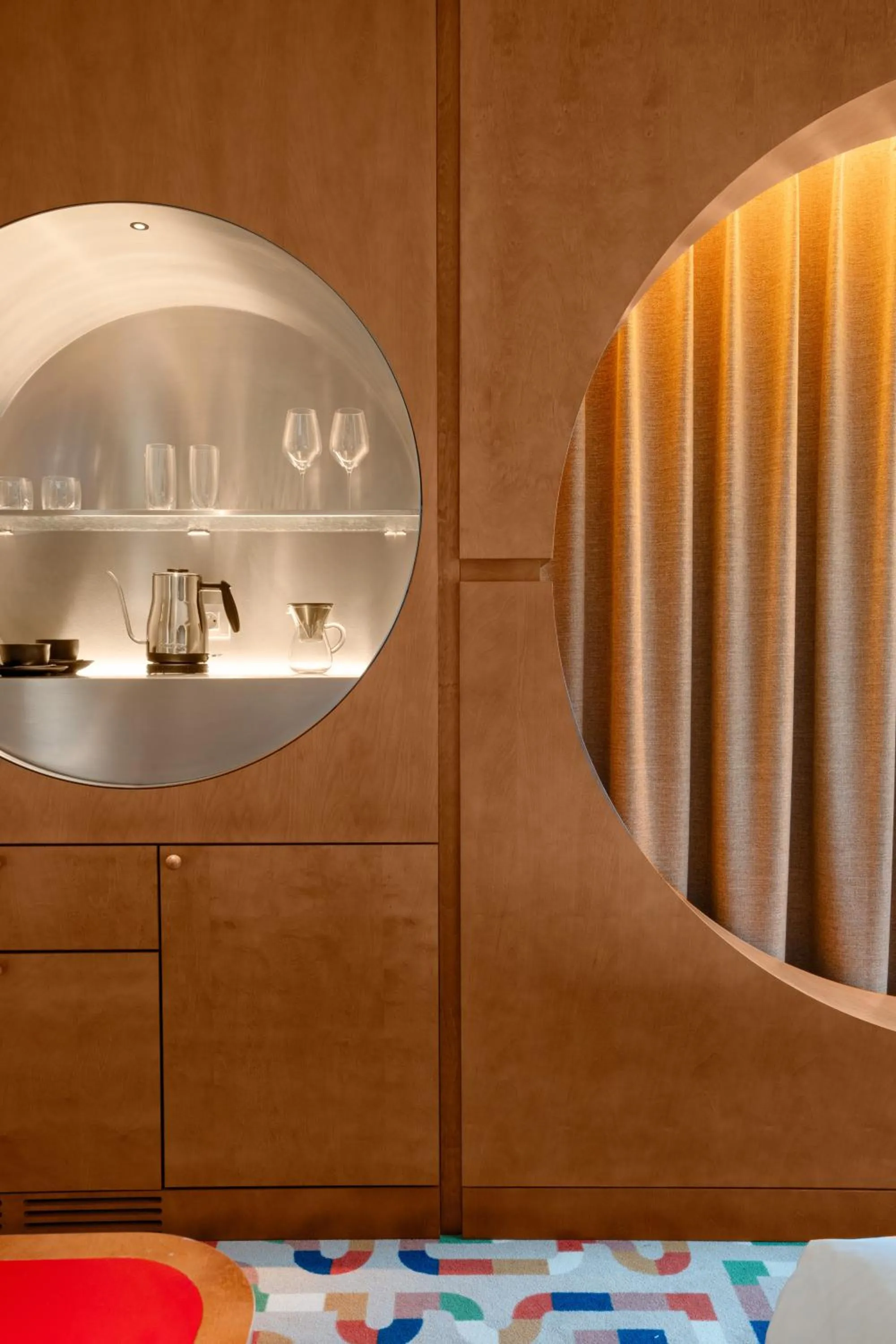 Decorative detail in The Standard, Brussels