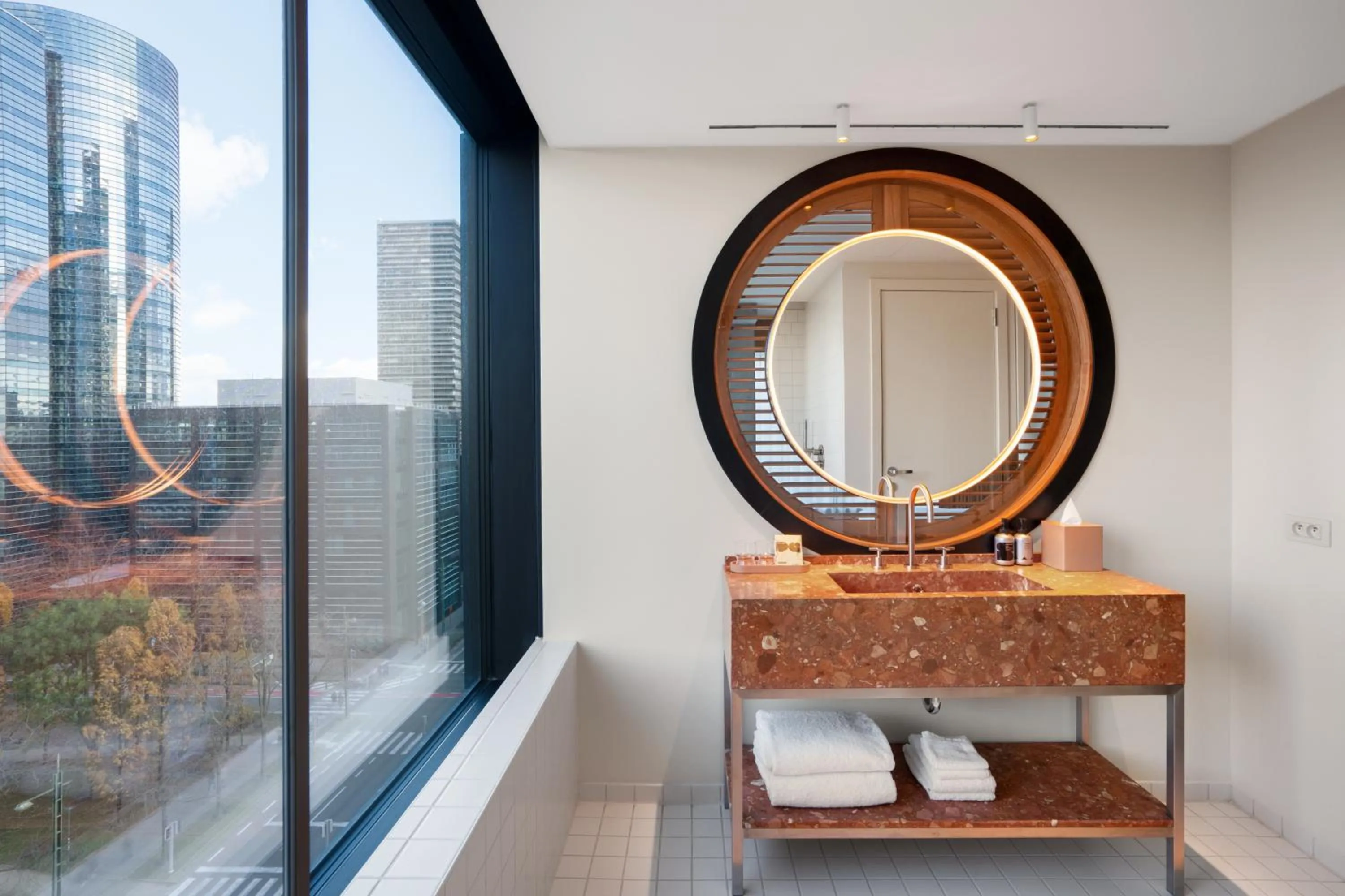 Bathroom in The Standard, Brussels