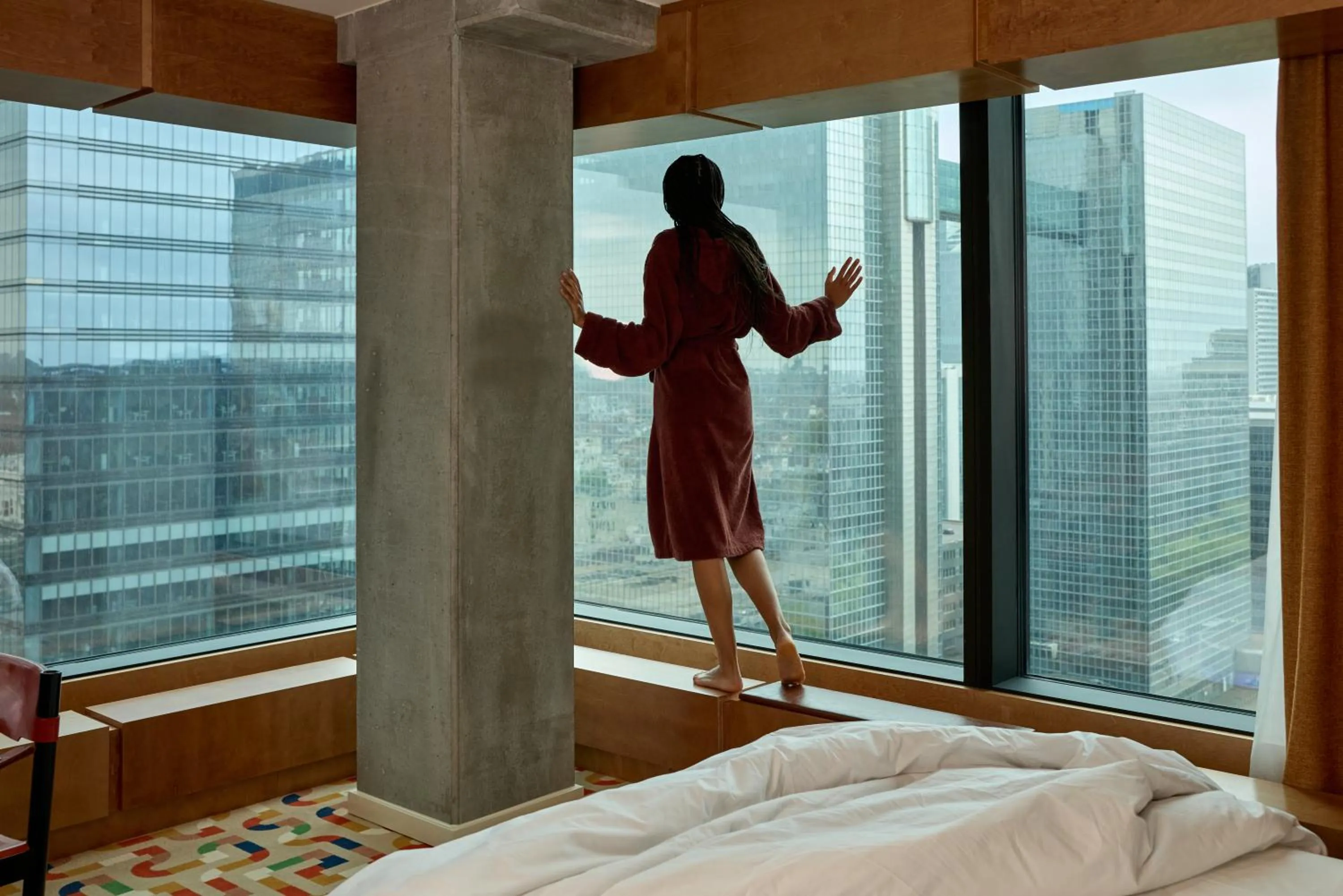 Bedroom, Bed in The Standard, Brussels