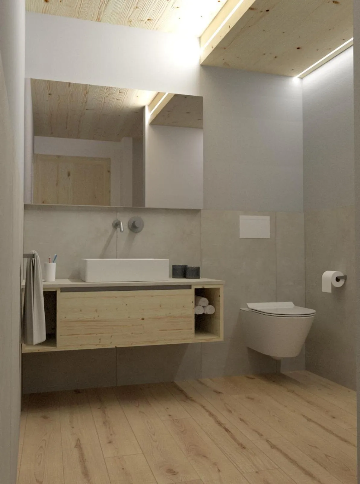 Bathroom in Funivia Bormio Active Hotel - Adults Only