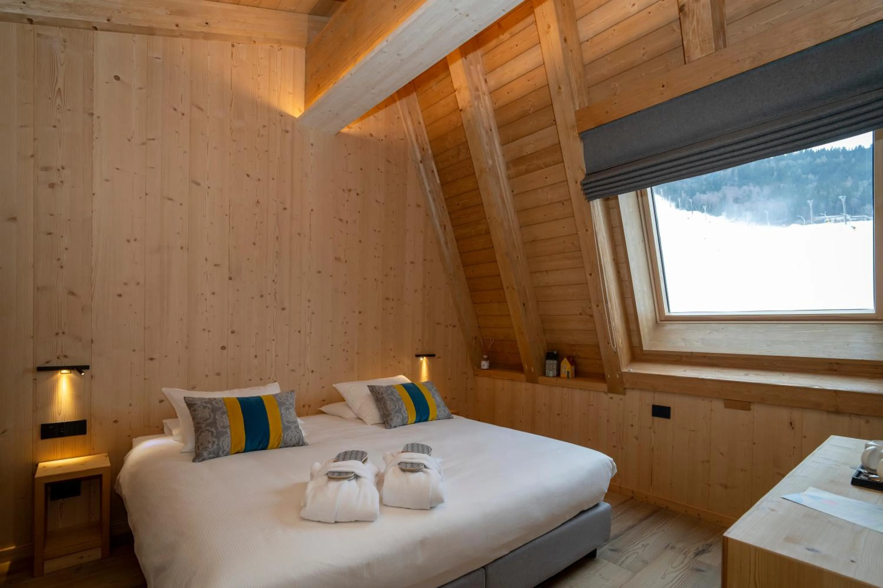 Bed in Funivia Bormio Active Hotel - Adults Only