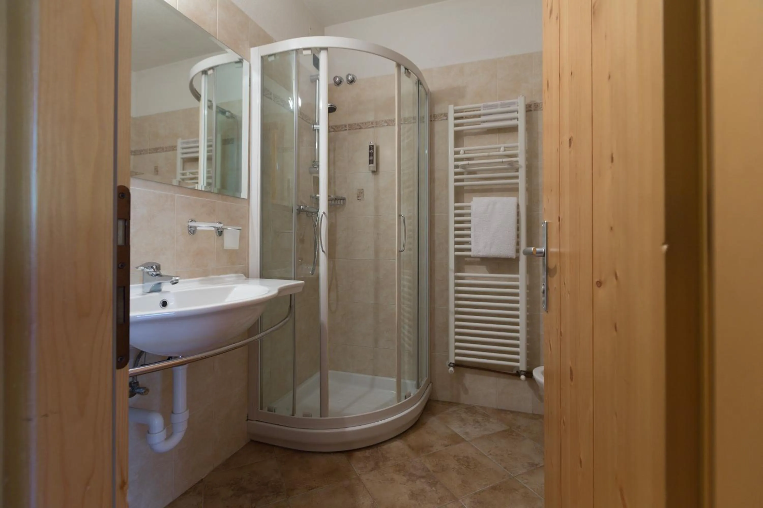 Bathroom in Funivia Bormio Active Hotel - Adults Only