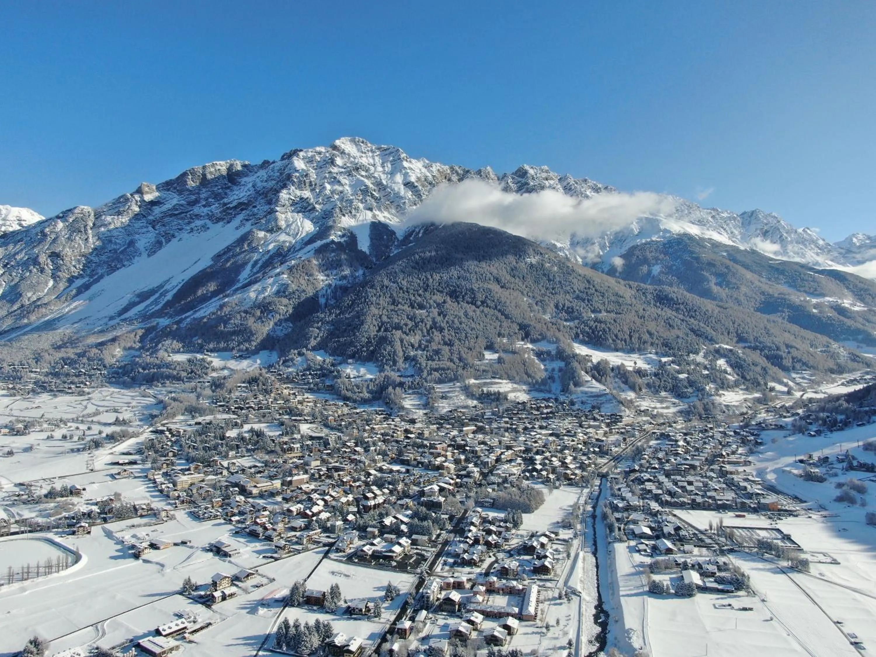 Bird's eye view in Funivia Bormio Active Hotel - Adults Only