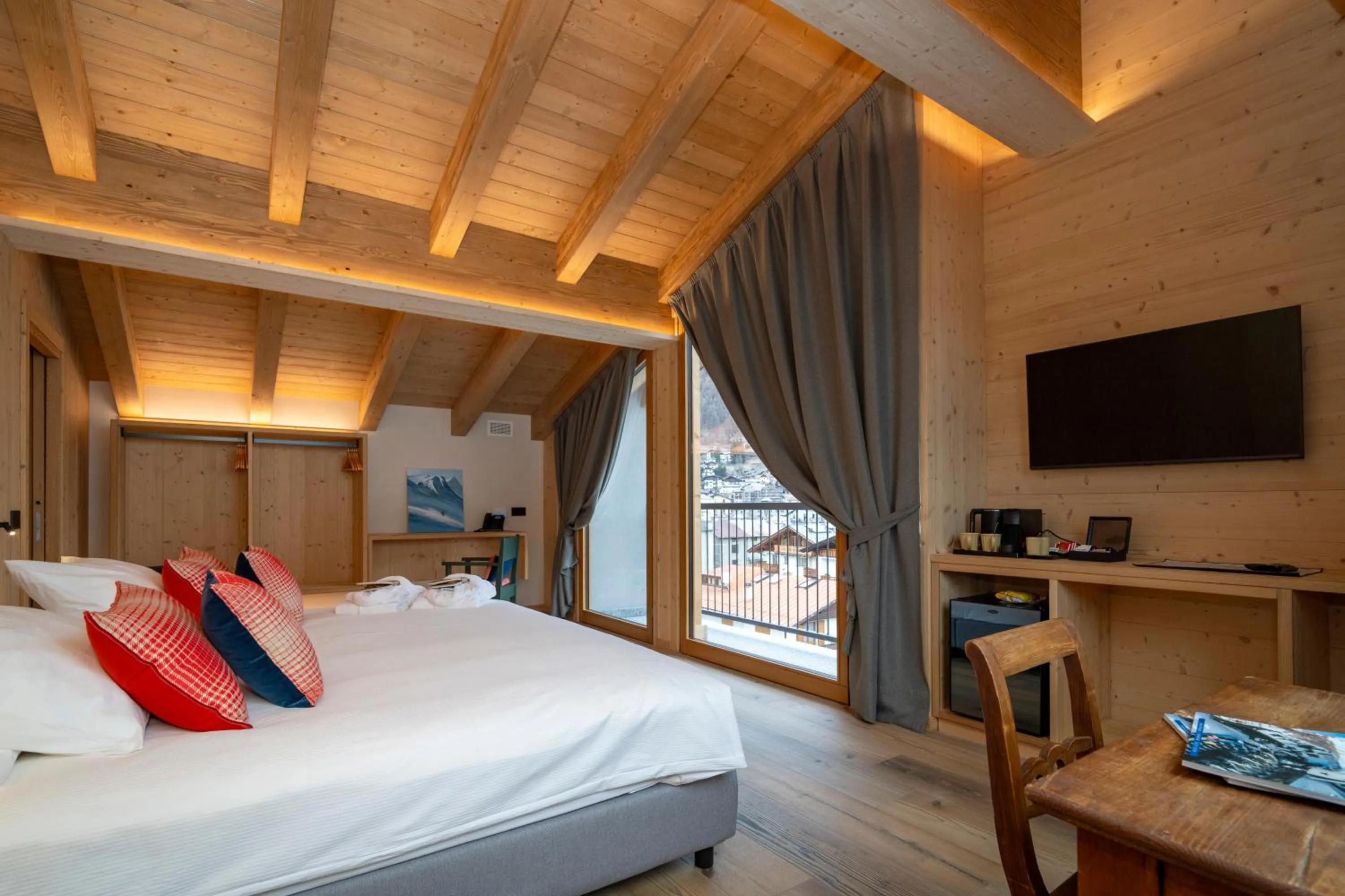 Bed in Funivia Bormio Active Hotel - Adults Only