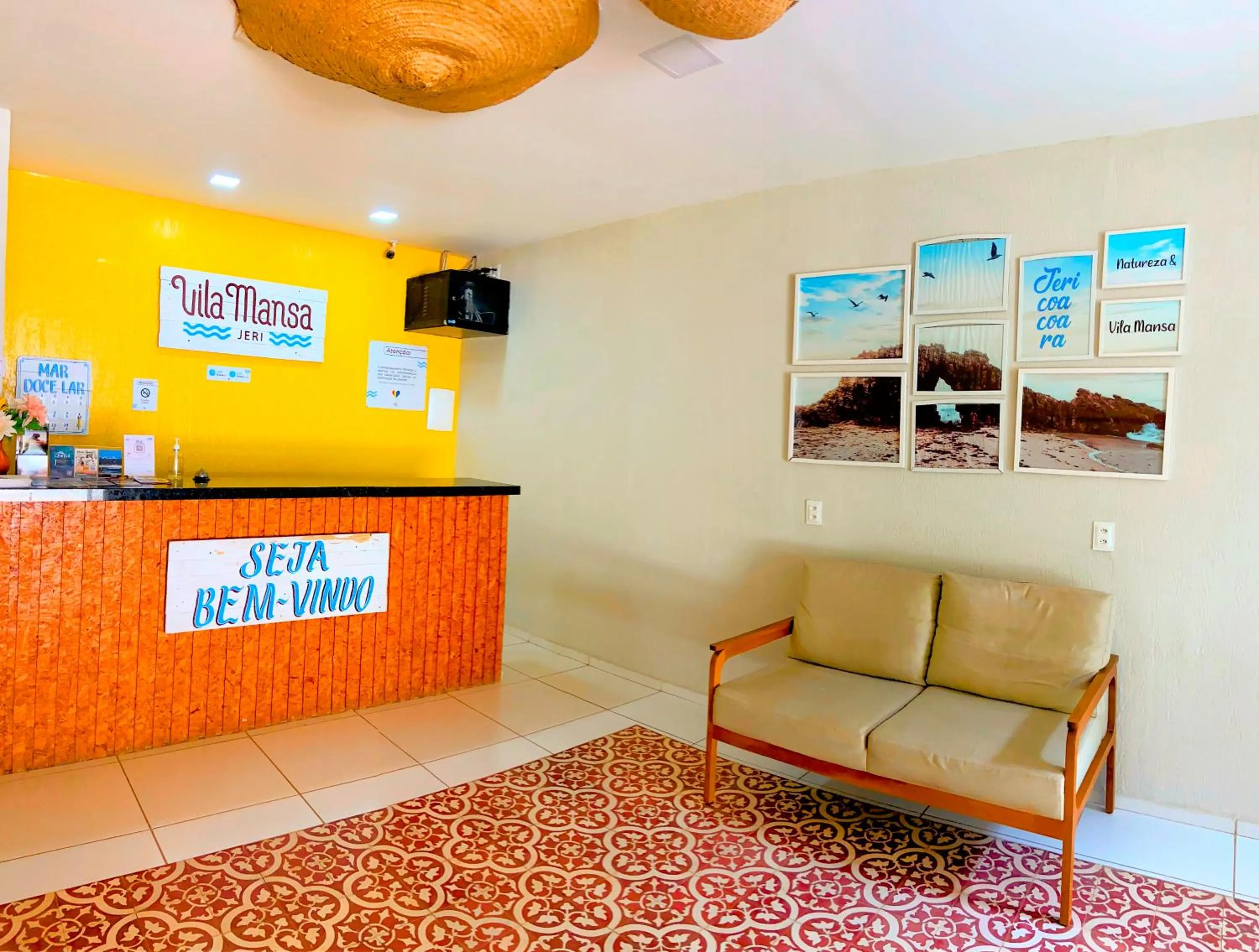 Lobby or reception in Pousada Vila Mansa Jeri
