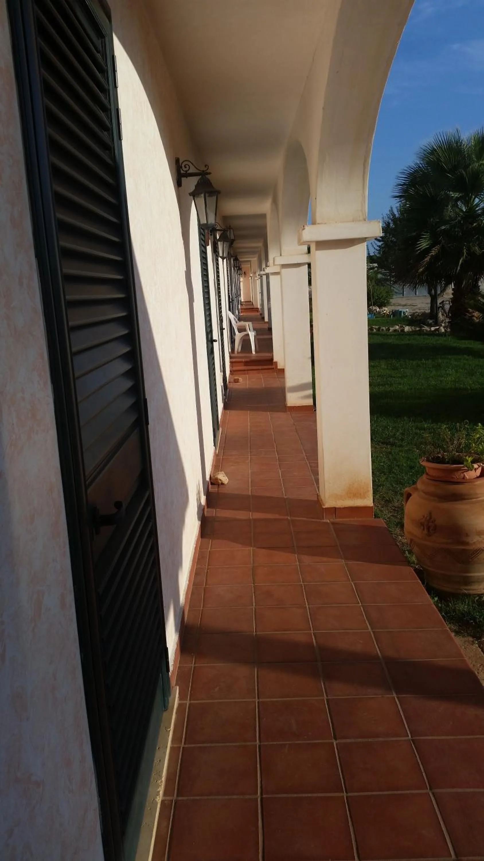 Patio in Agriturismo La Lucia