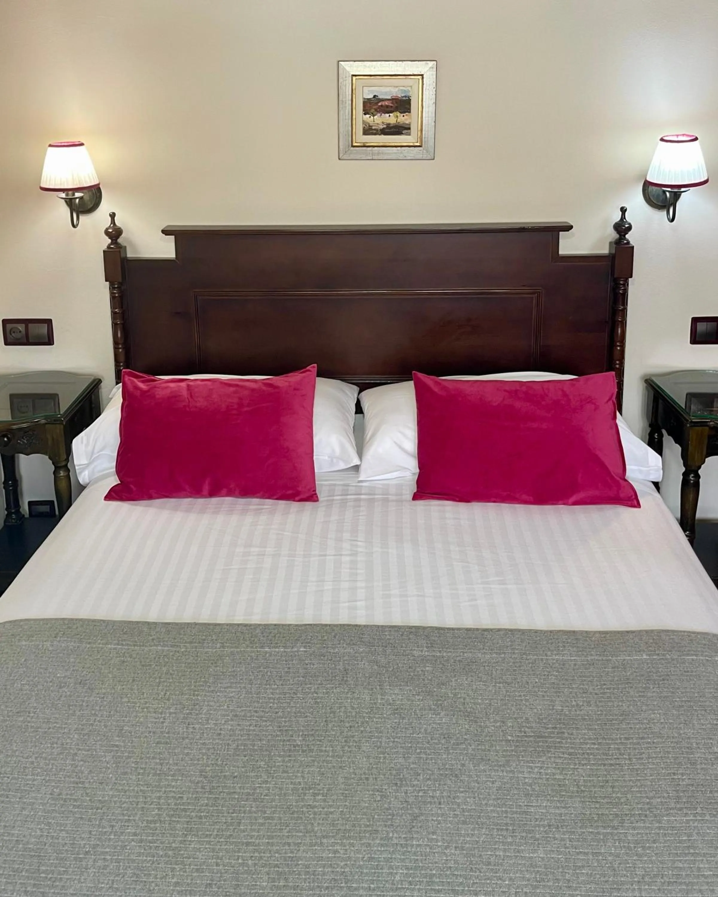 Bed in La Posada del Rey