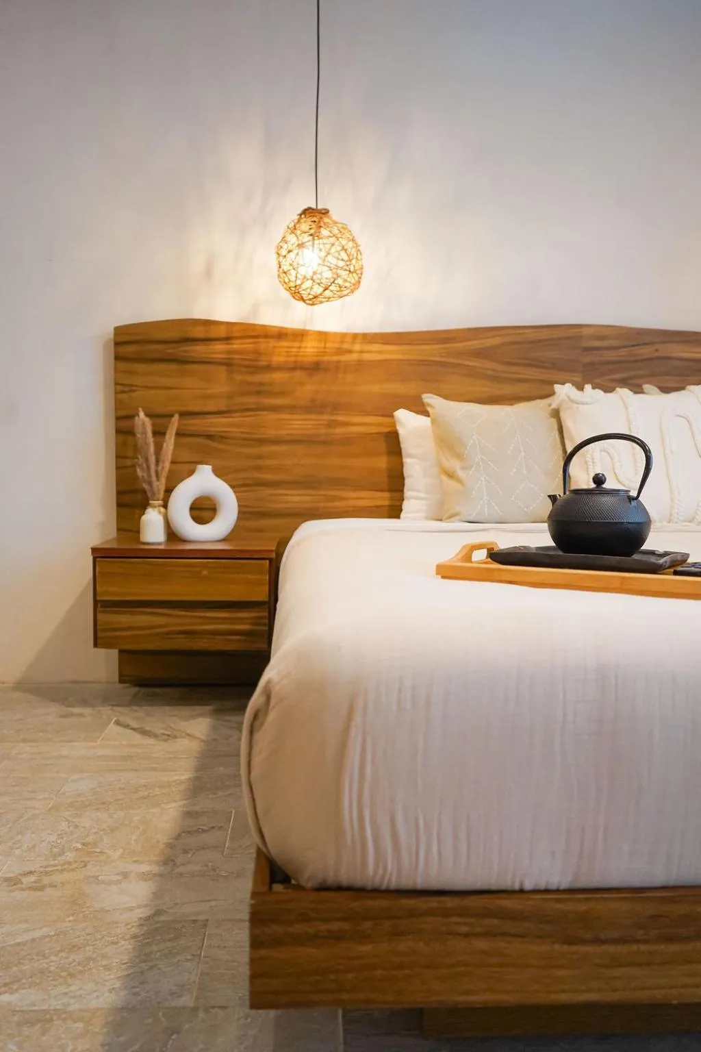 Bed in Otonomus Tulum