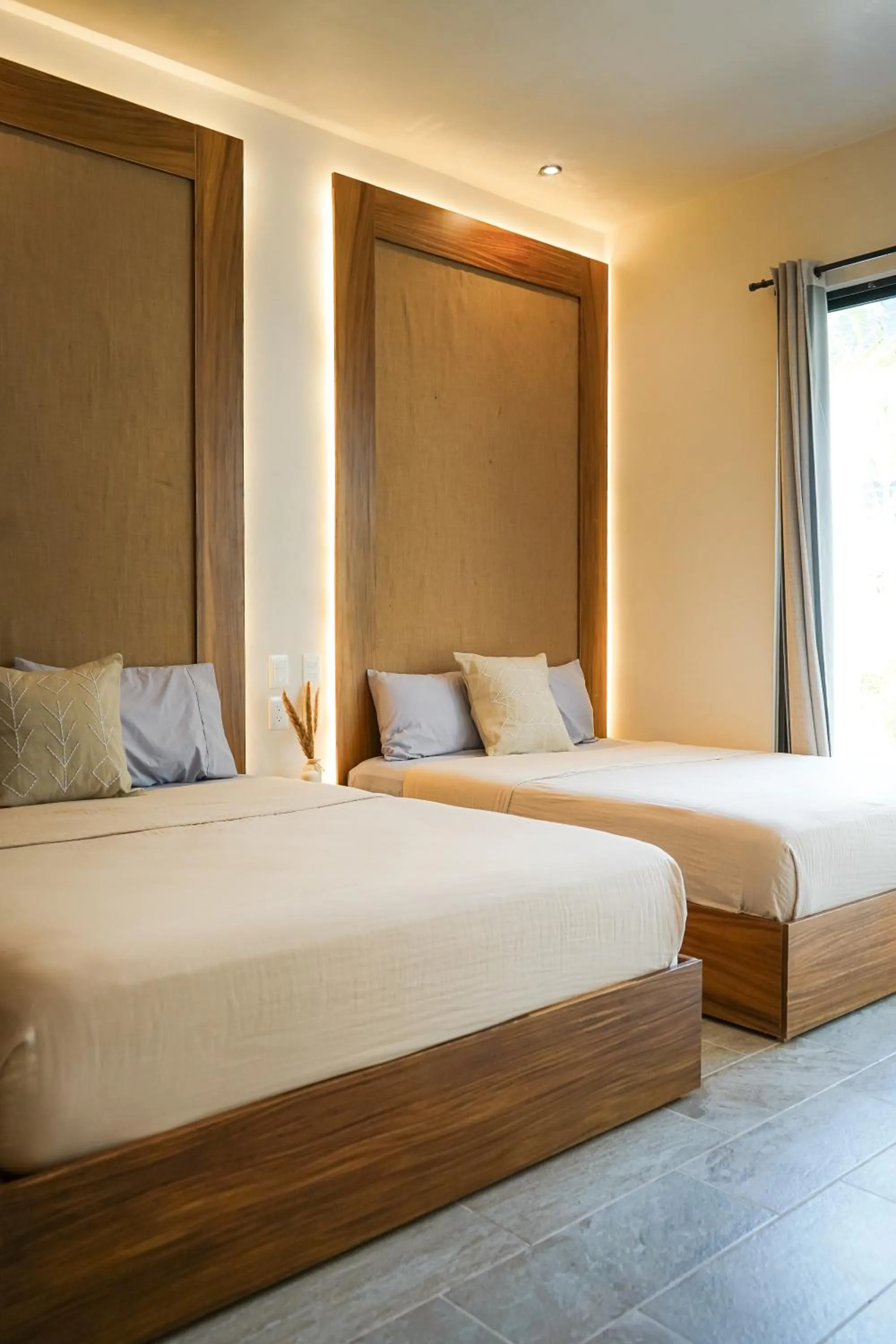 Bed in Otonomus Tulum