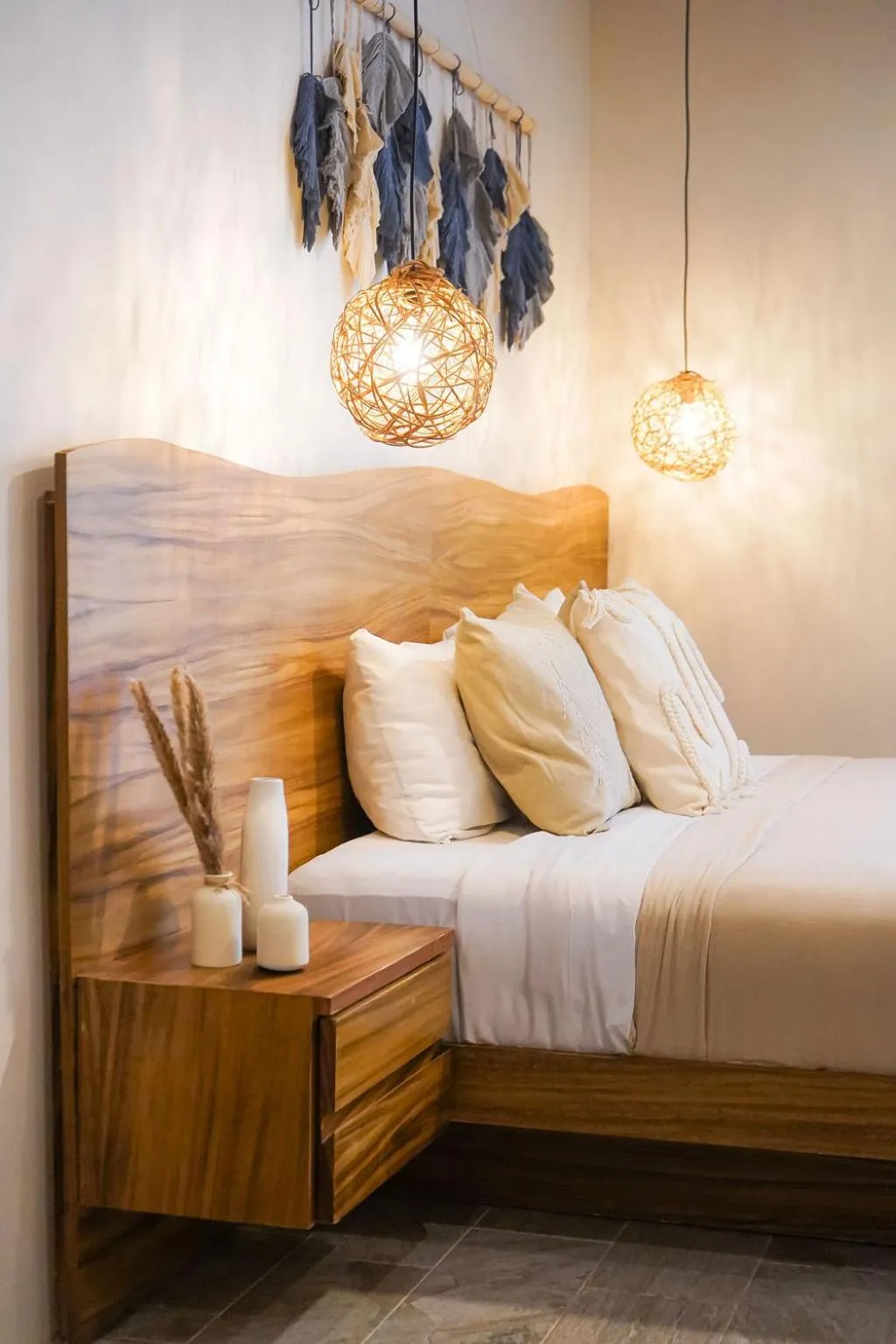 Bed in Otonomus Tulum