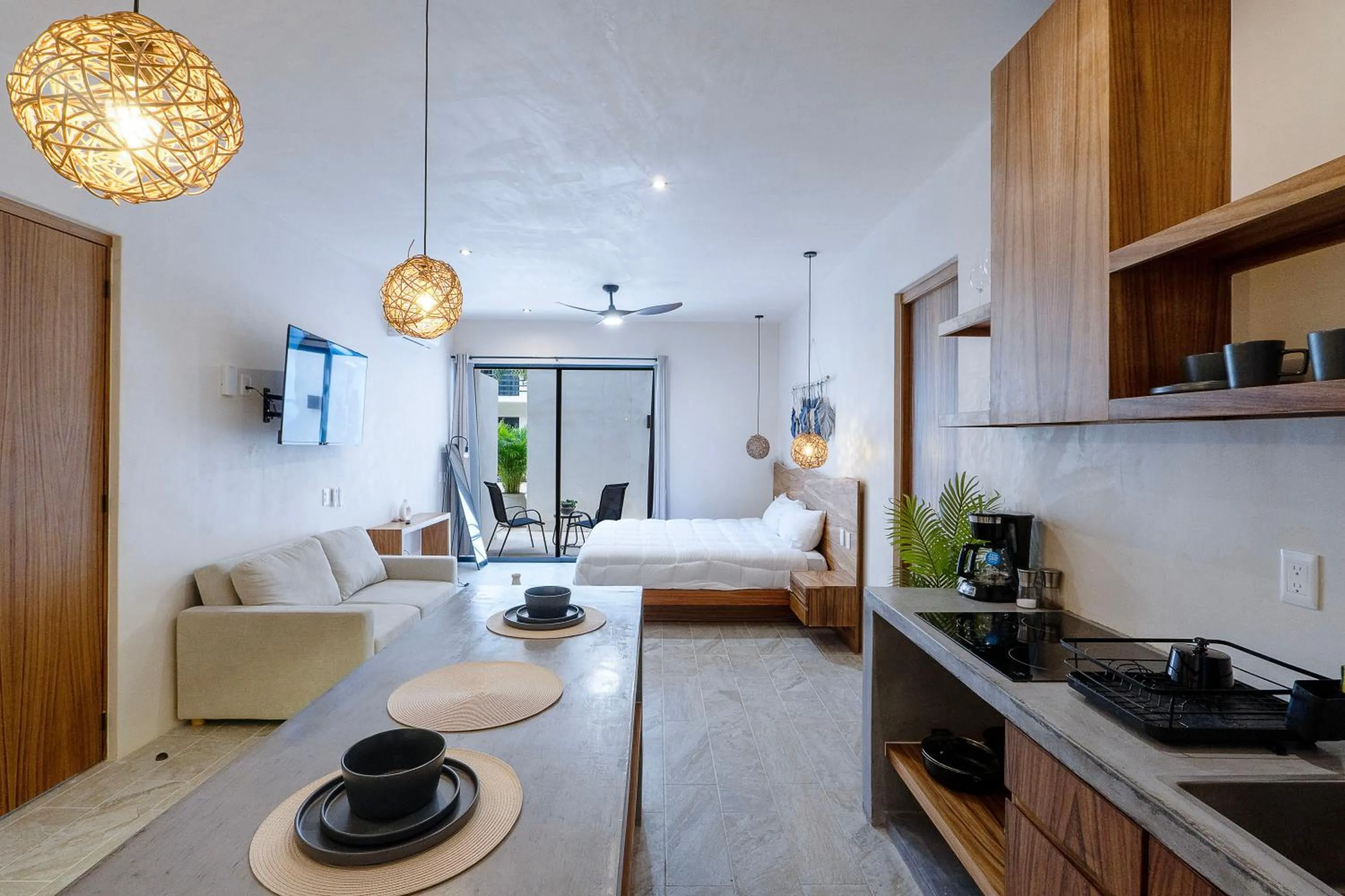 Bed in Otonomus Tulum