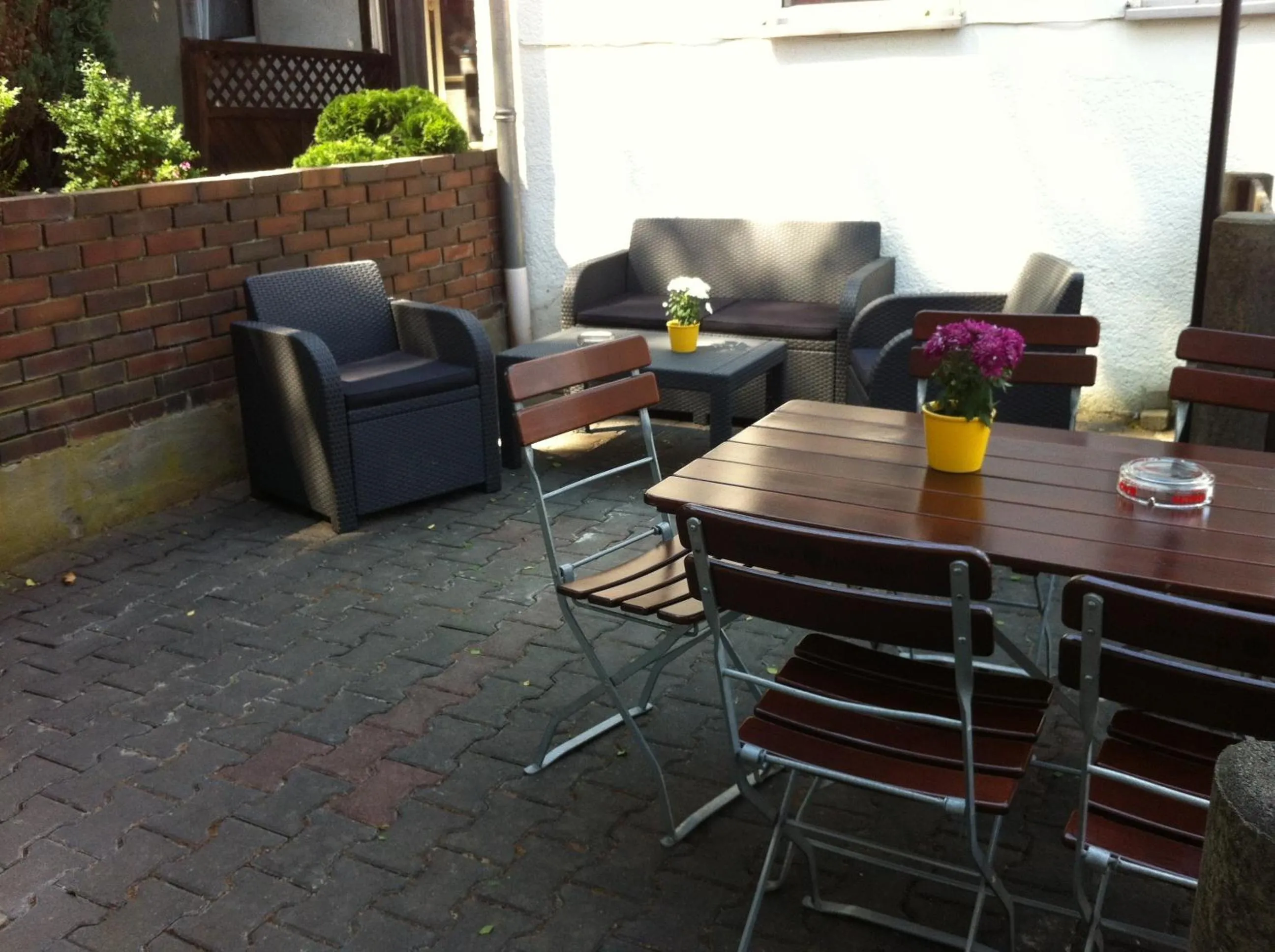 Patio in Hotel Reesenhof