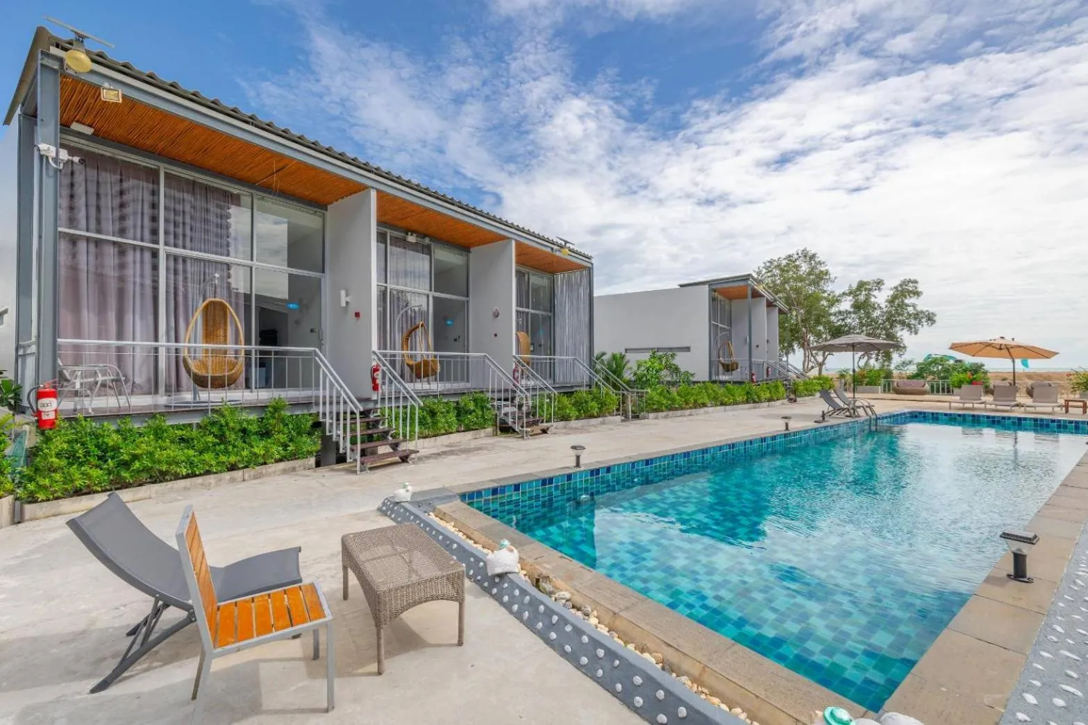 Patio in Sunset Serenity Jomtien Resort
