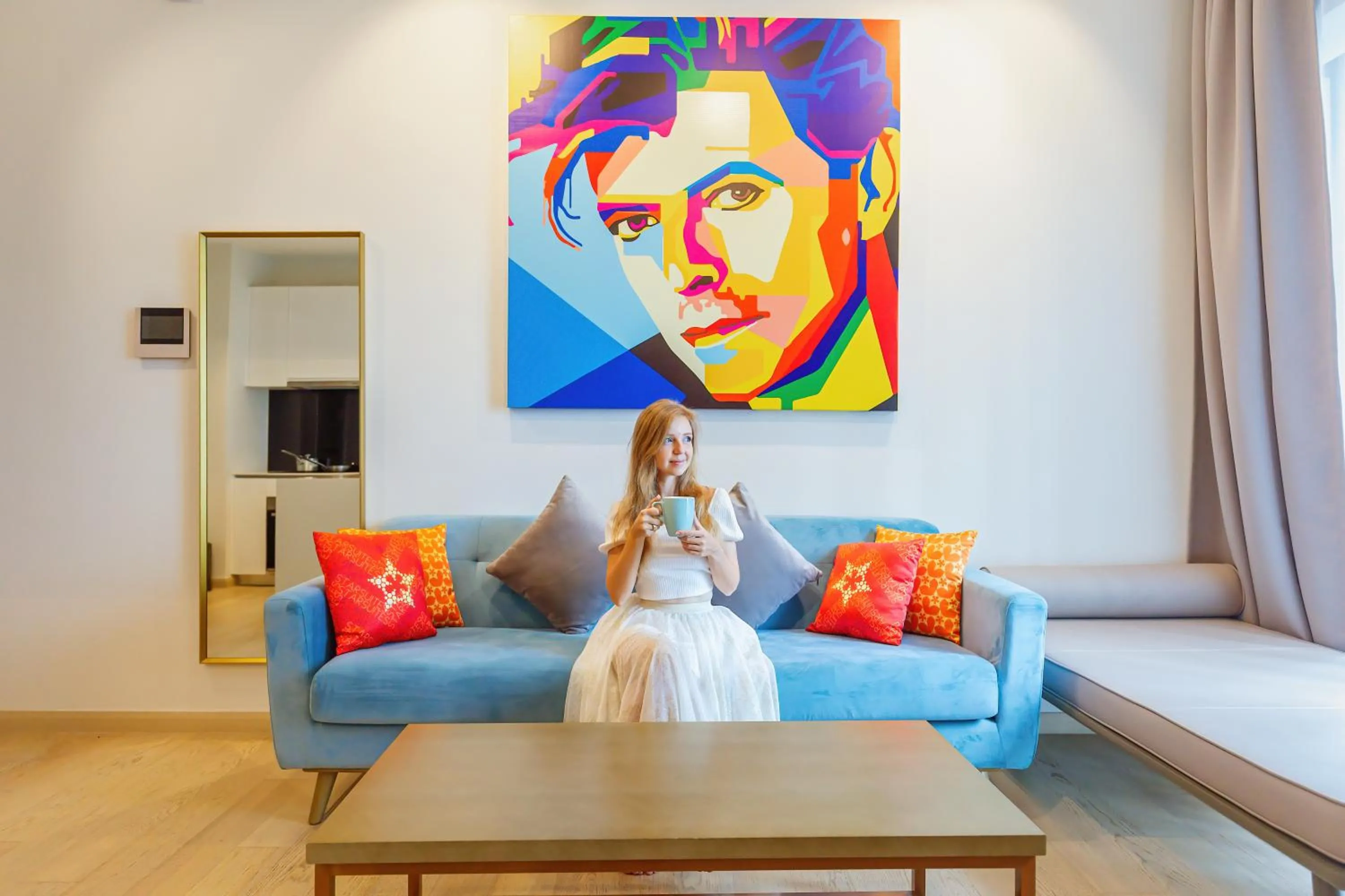 Living room in Star Deluxe Suites KLCC by WSD
