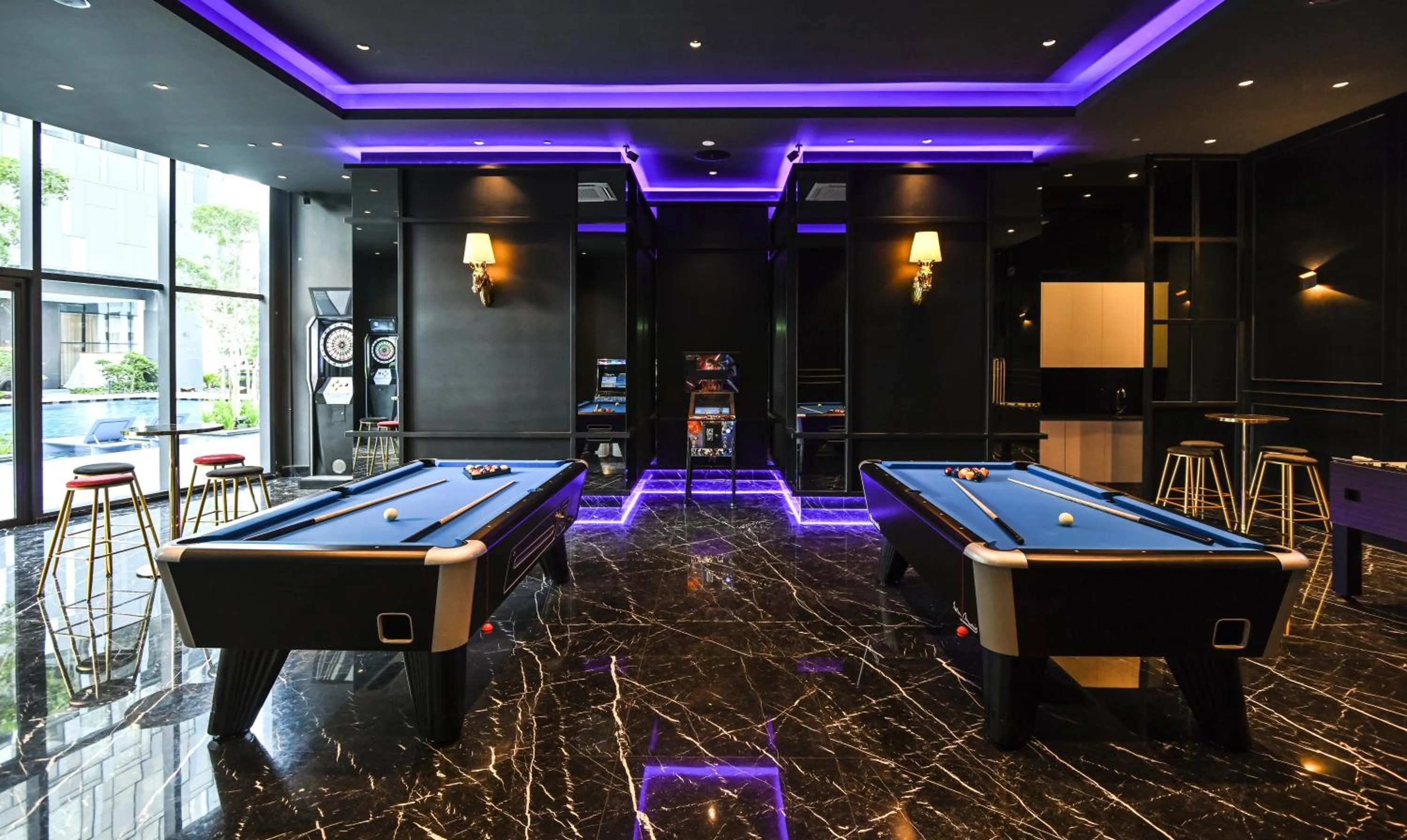 Billiard in Star Deluxe Suites KLCC by WSD
