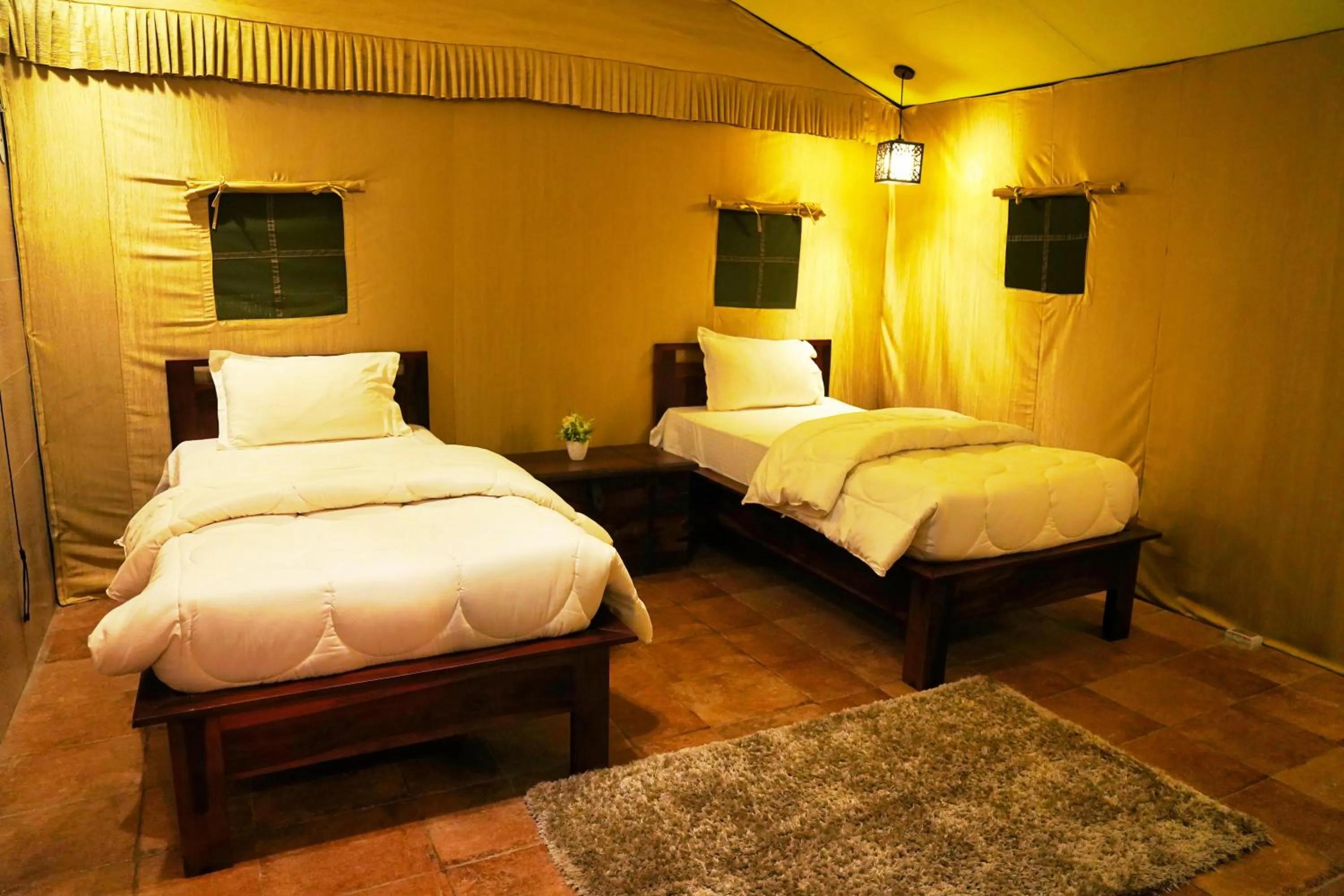 Bed in Sukoon - A Wellness Resort, Uttarakhand