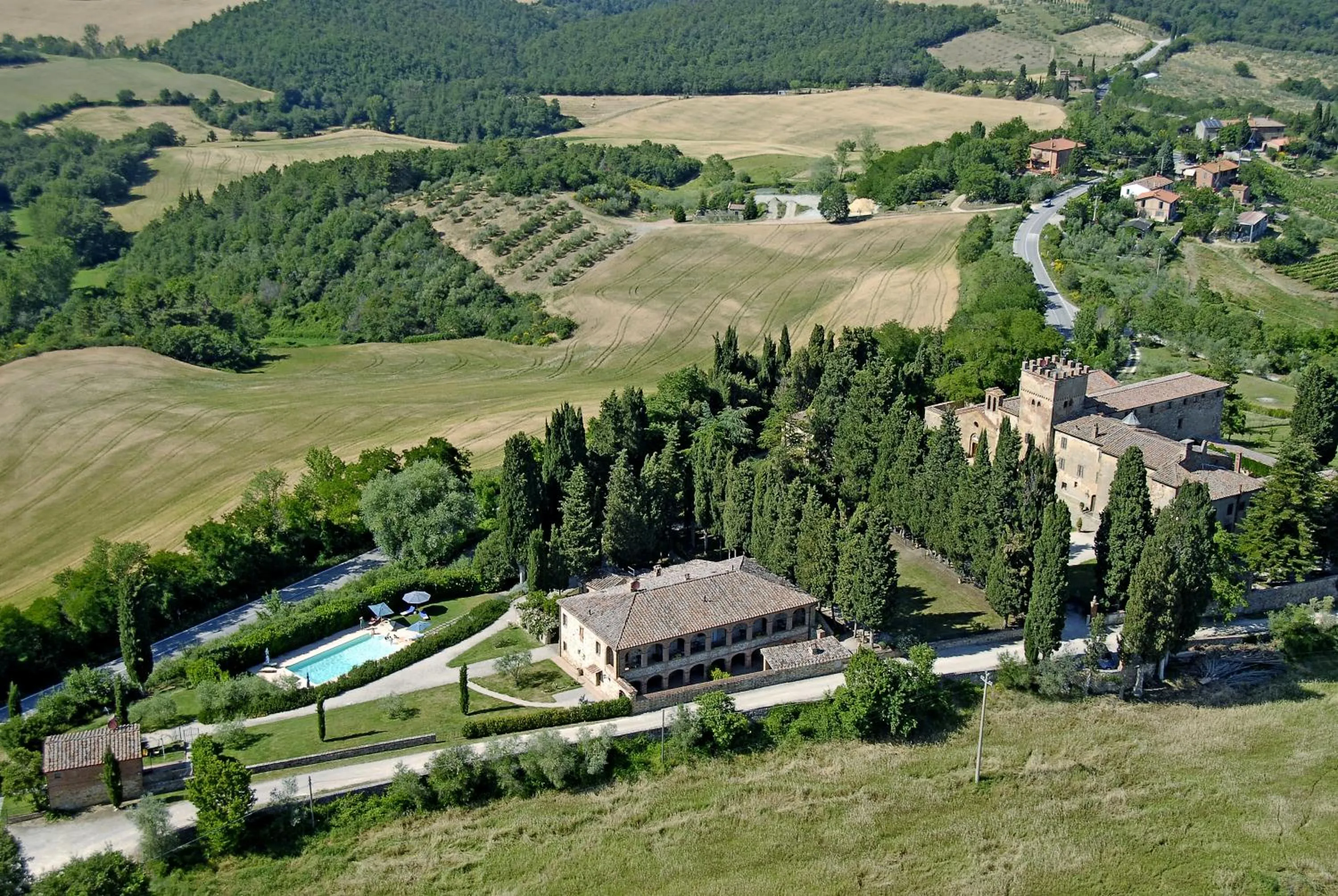 Bird's eye view in Abbadia Sicille Relais