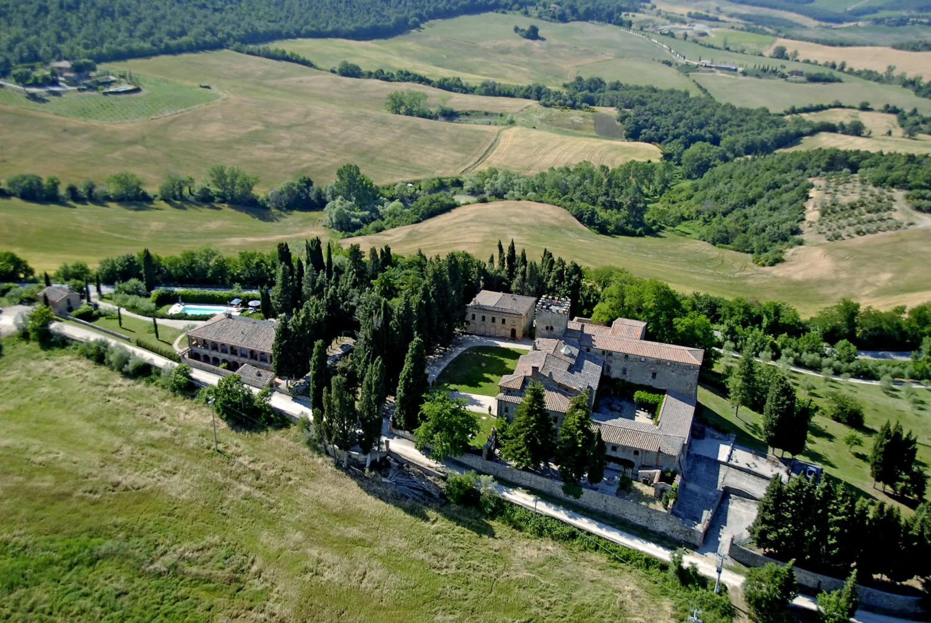 Bird's eye view in Abbadia Sicille Relais