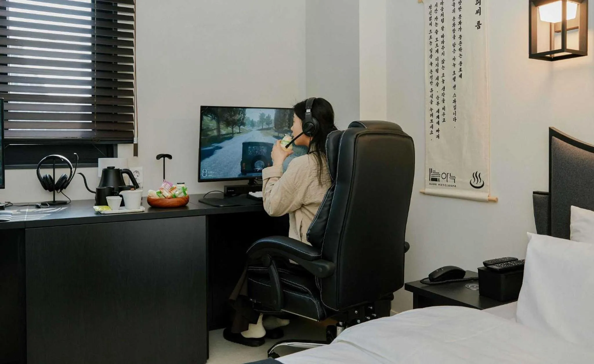 TV and multimedia in Anook Hotel and Spa Jongno Unni