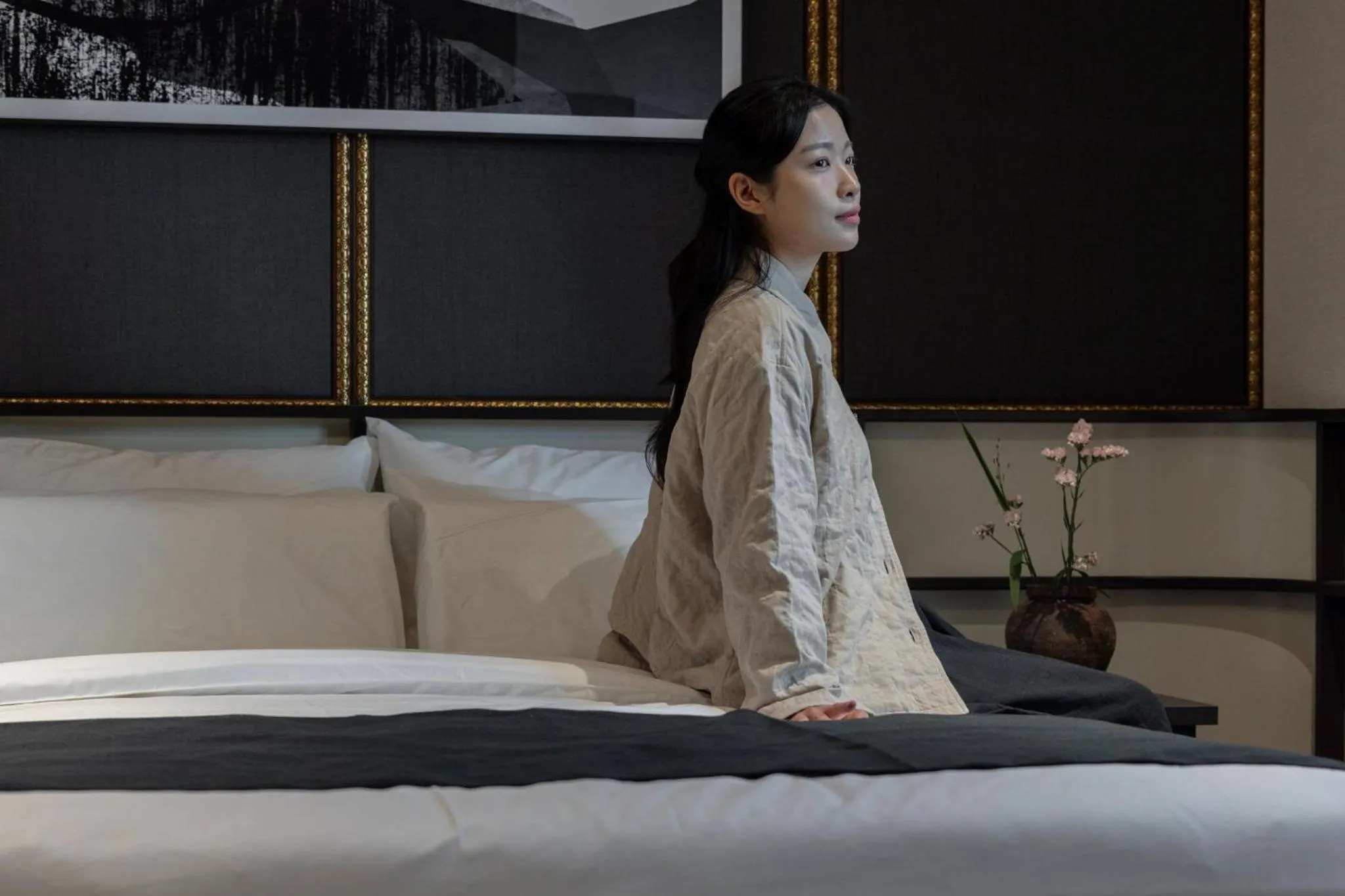 Photo of the whole room, Bed in Aank Hotel and Spa Jongno Unni