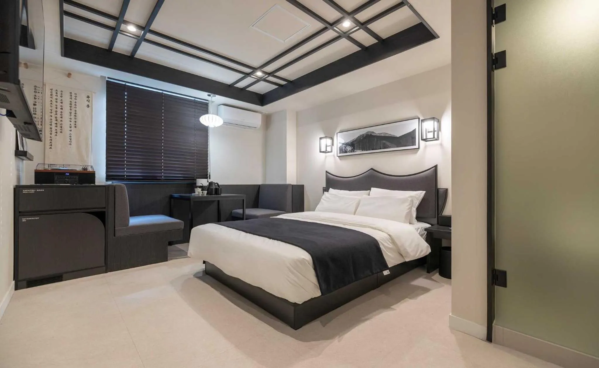 Bed in Anook Hotel and Spa Jongno Unni