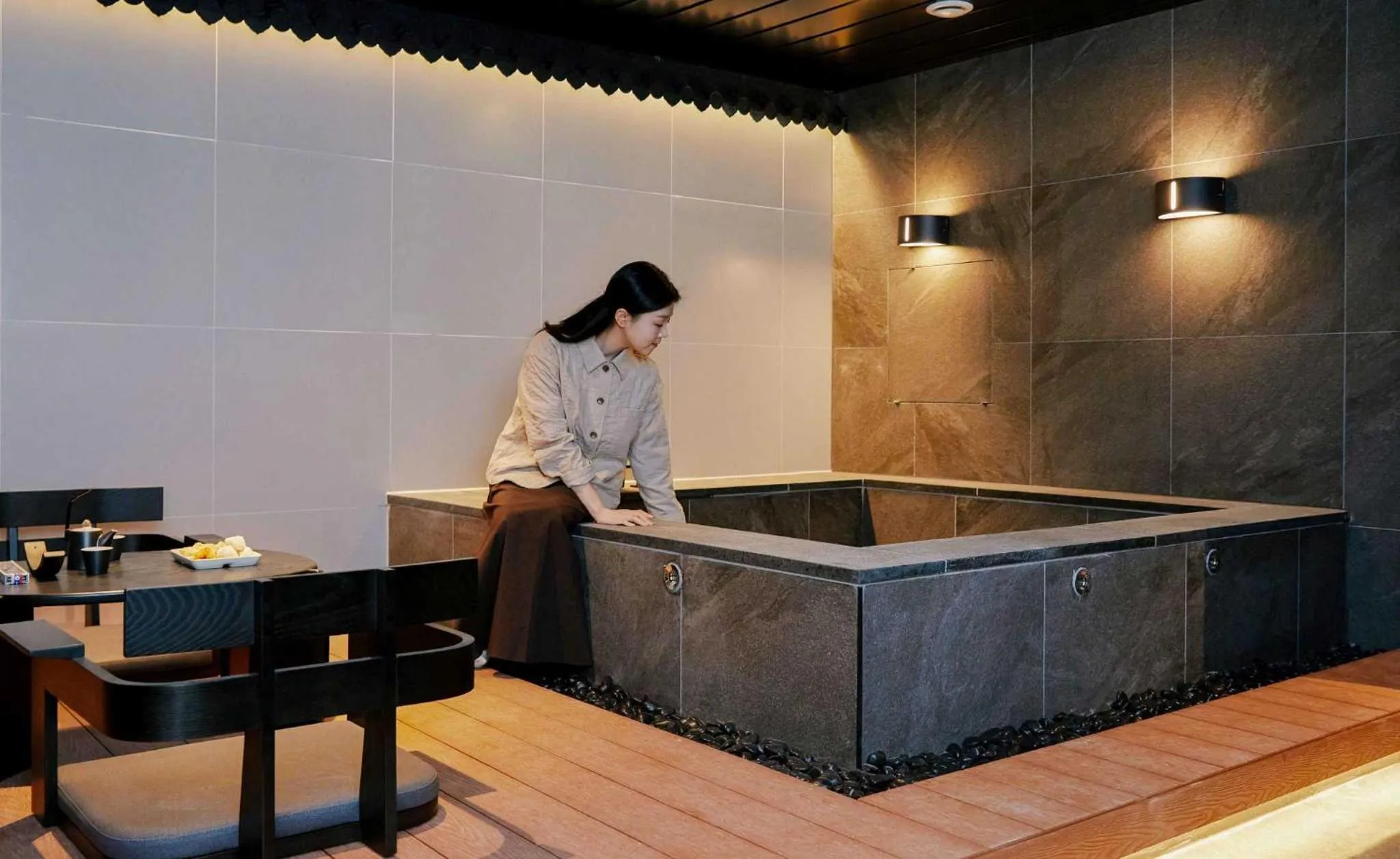 Hot Tub in Aank Hotel and Spa Jongno Unni