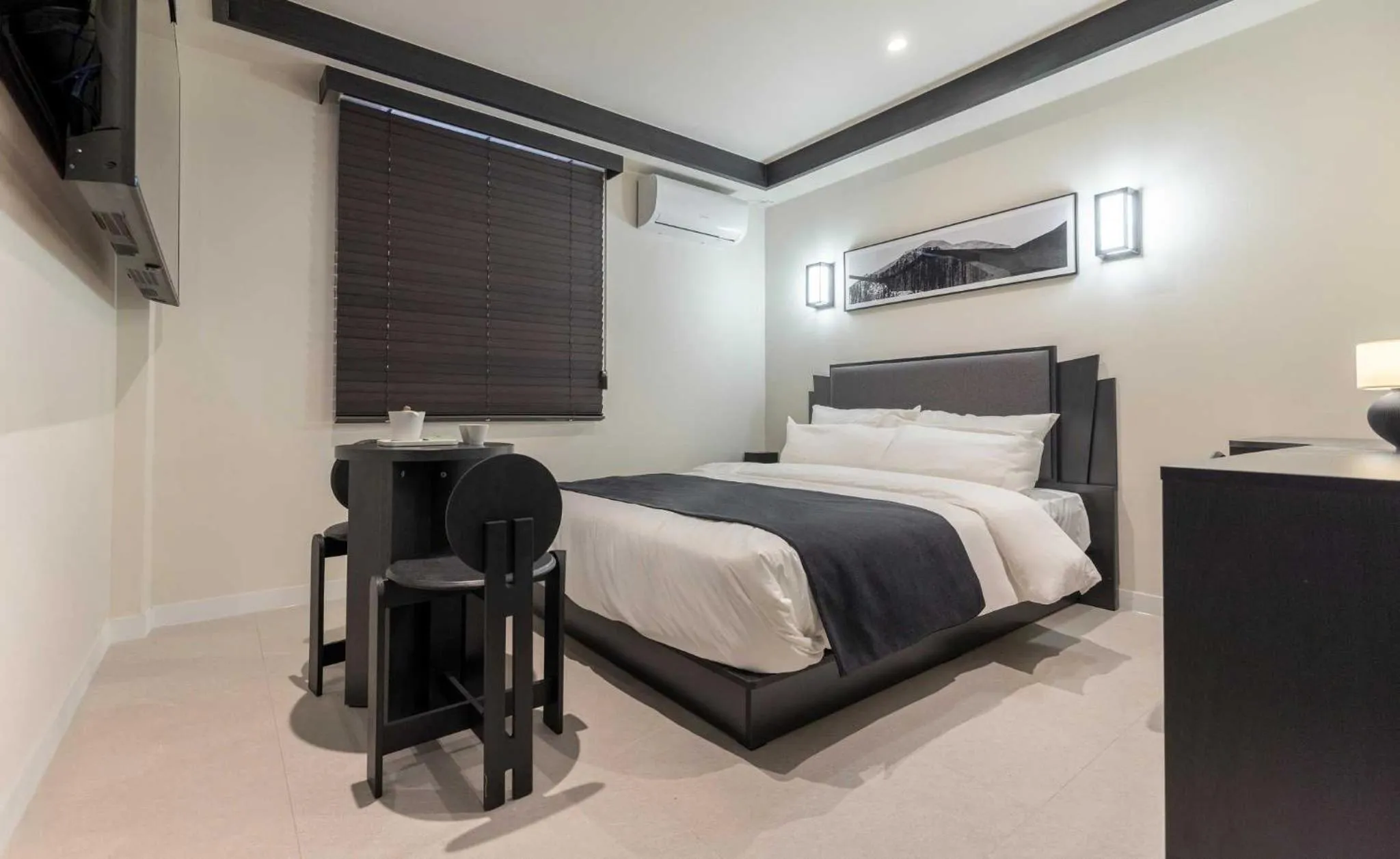 Bed in Aank Hotel and Spa Jongno Unni