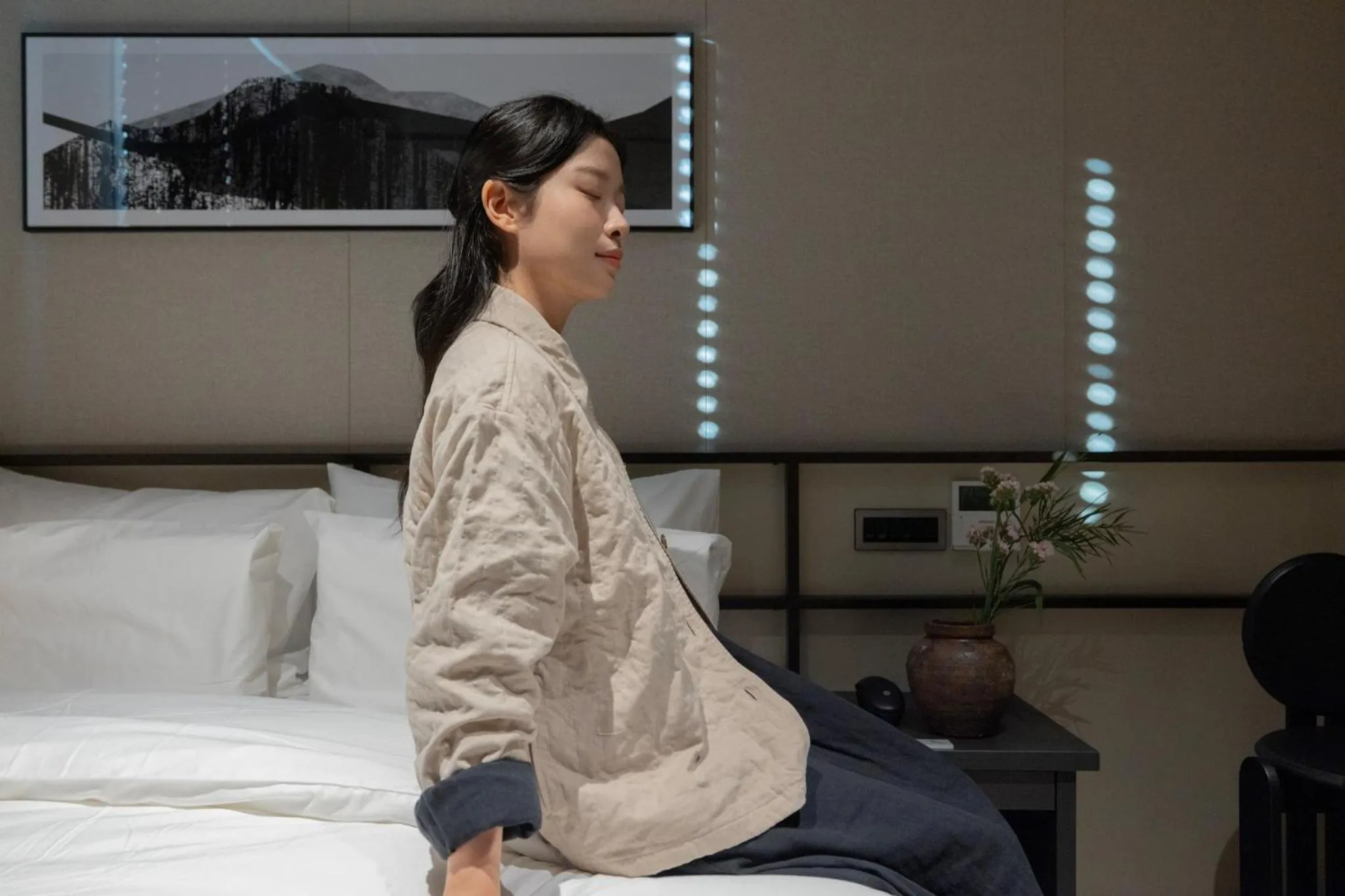 Photo of the whole room, Bed in Aank Hotel and Spa Jongno Unni